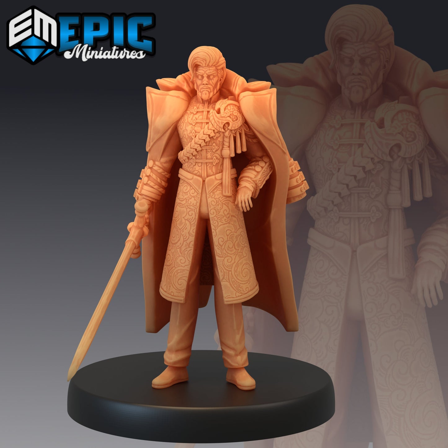 Marine Admiral (3 Variants Available) - Epic Miniatures