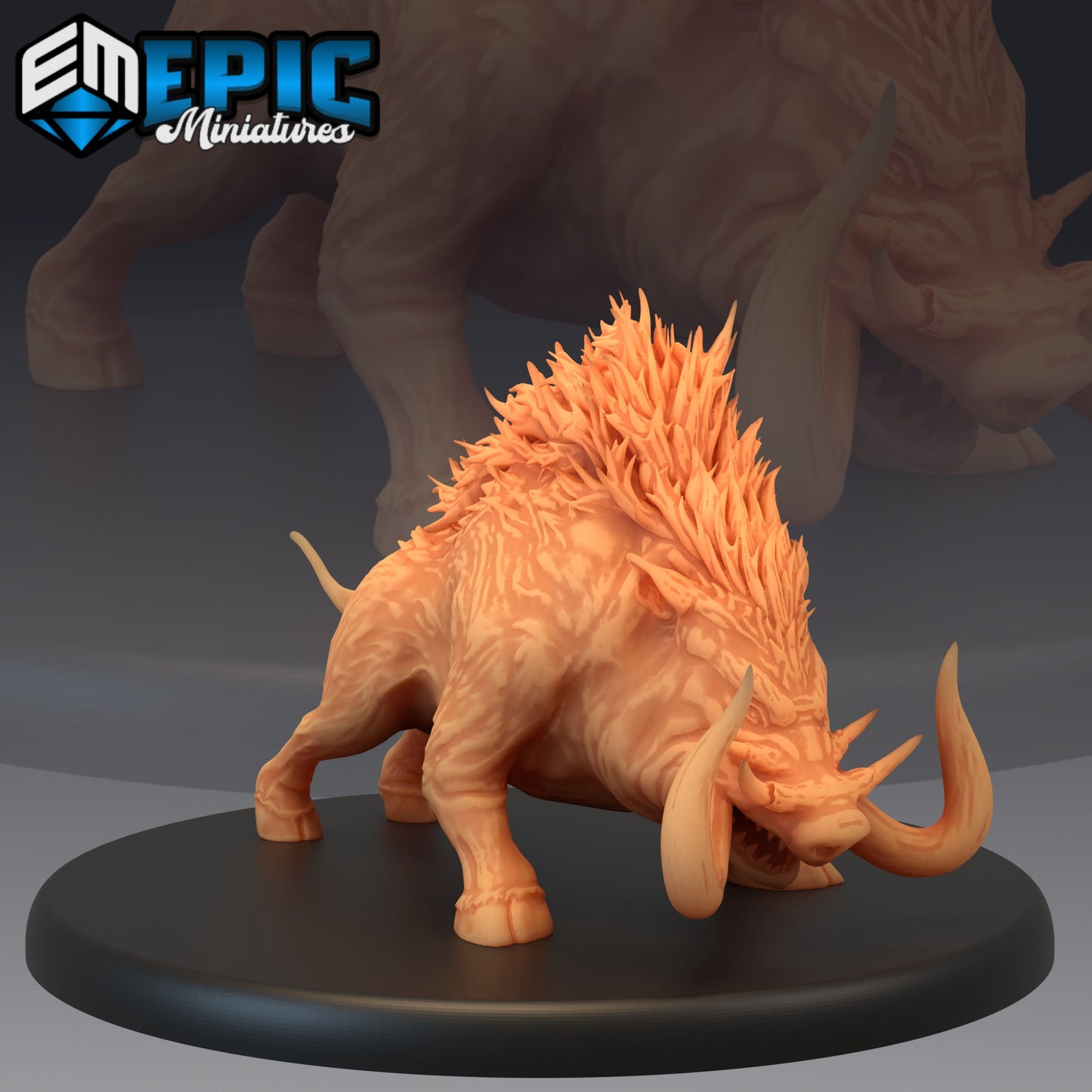 Forest Boar (4 Variants Available) - Epic Miniatures