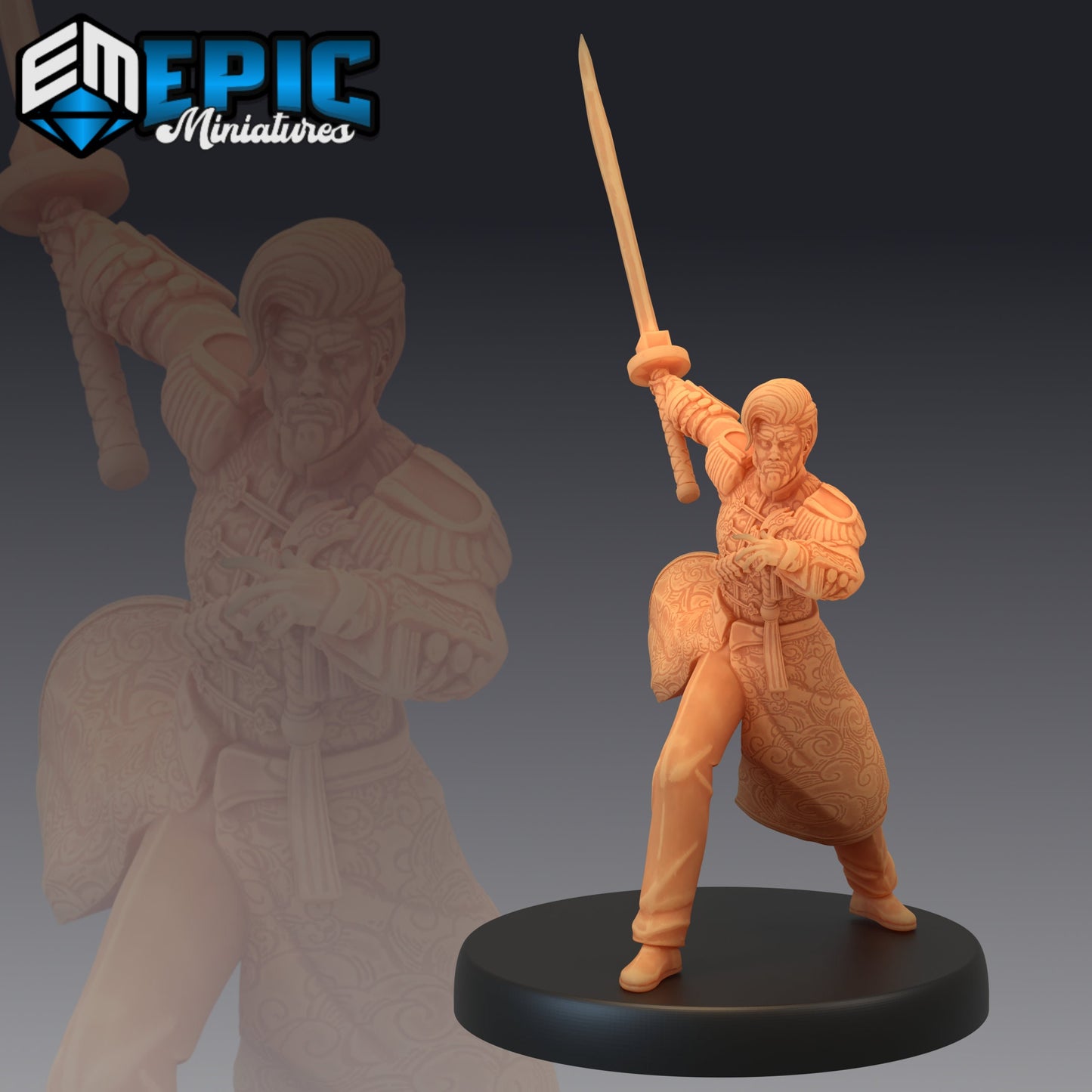 Marine Admiral (3 Variants Available) - Epic Miniatures
