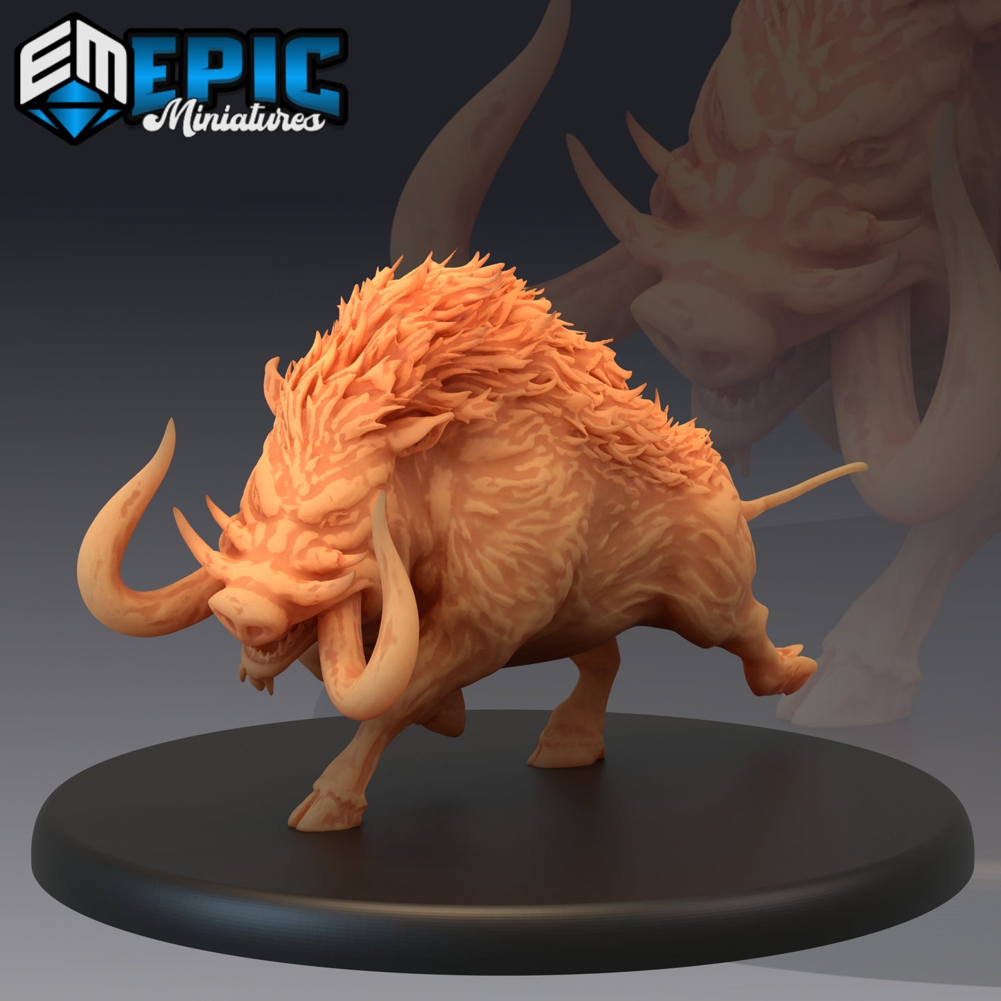 Forest Boar (4 Variants Available) - Epic Miniatures