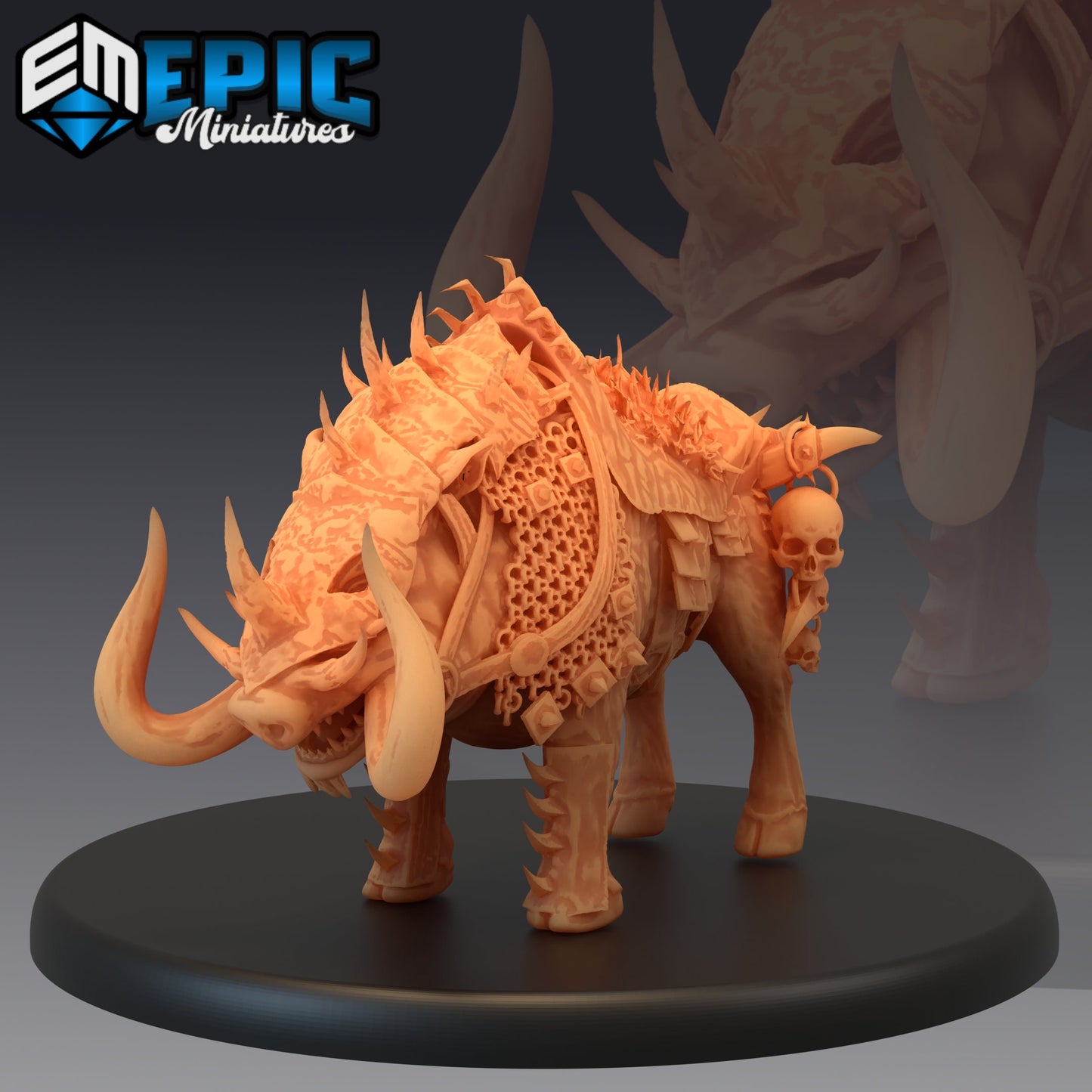 Forest Boar (4 Variants Available) - Epic Miniatures