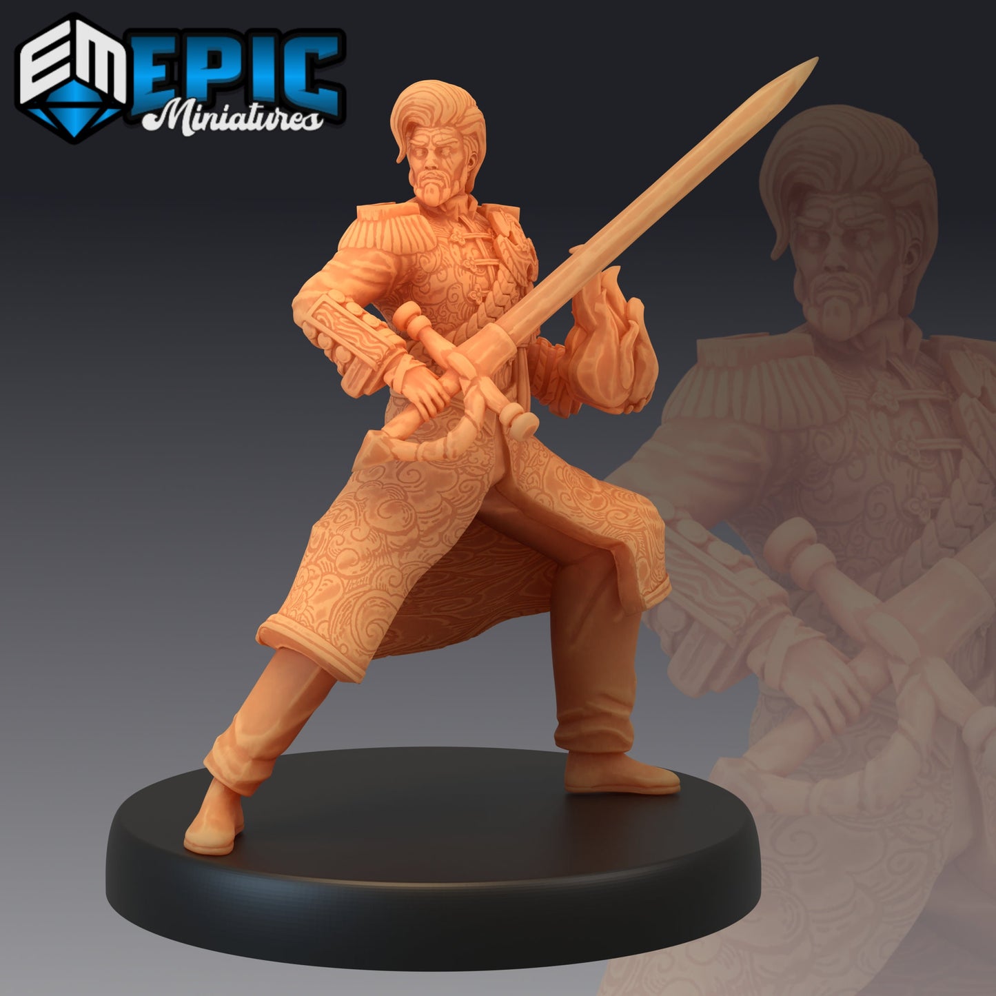 Marine Admiral (3 Variants Available) - Epic Miniatures
