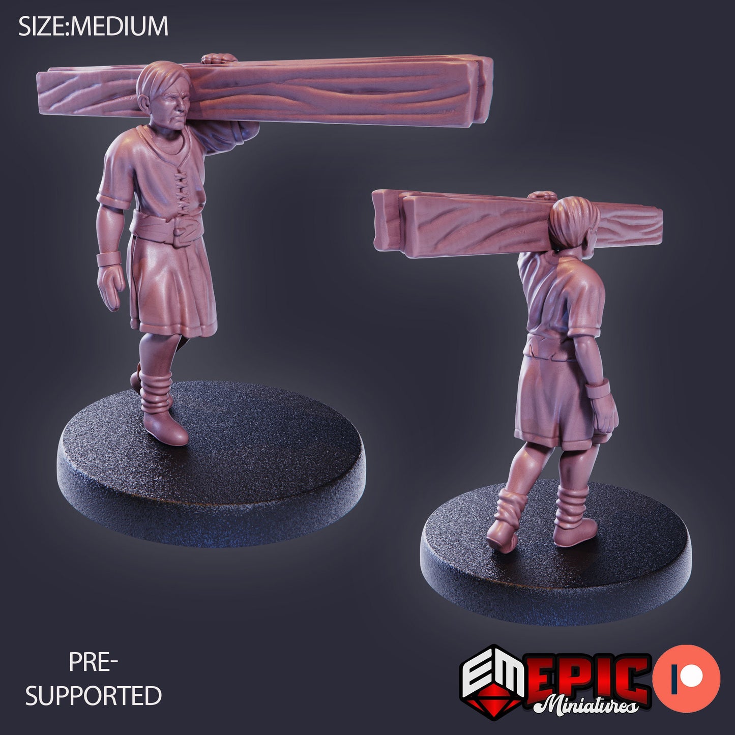 Farm Villager Collection Part 2 (8 Variants Available) - Epic Miniatures