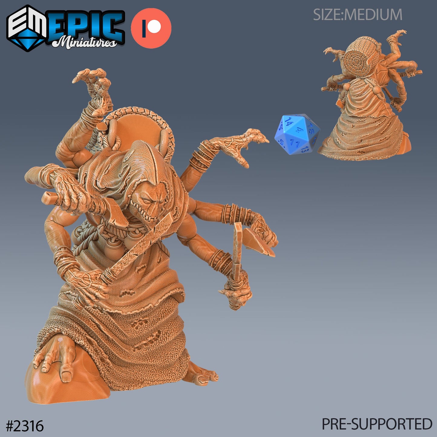 Corpse Collector (3 Variants Available) - Epic Miniatures