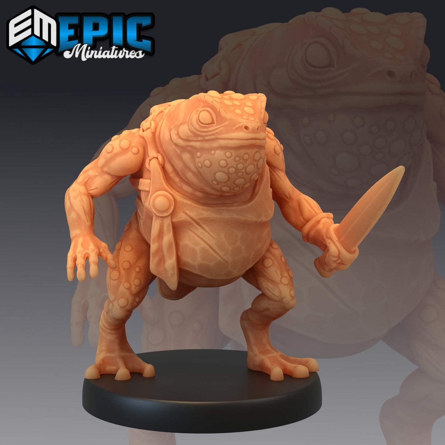 Toad Folk Set 1 (4 Variants Available) - Epic Miniatures