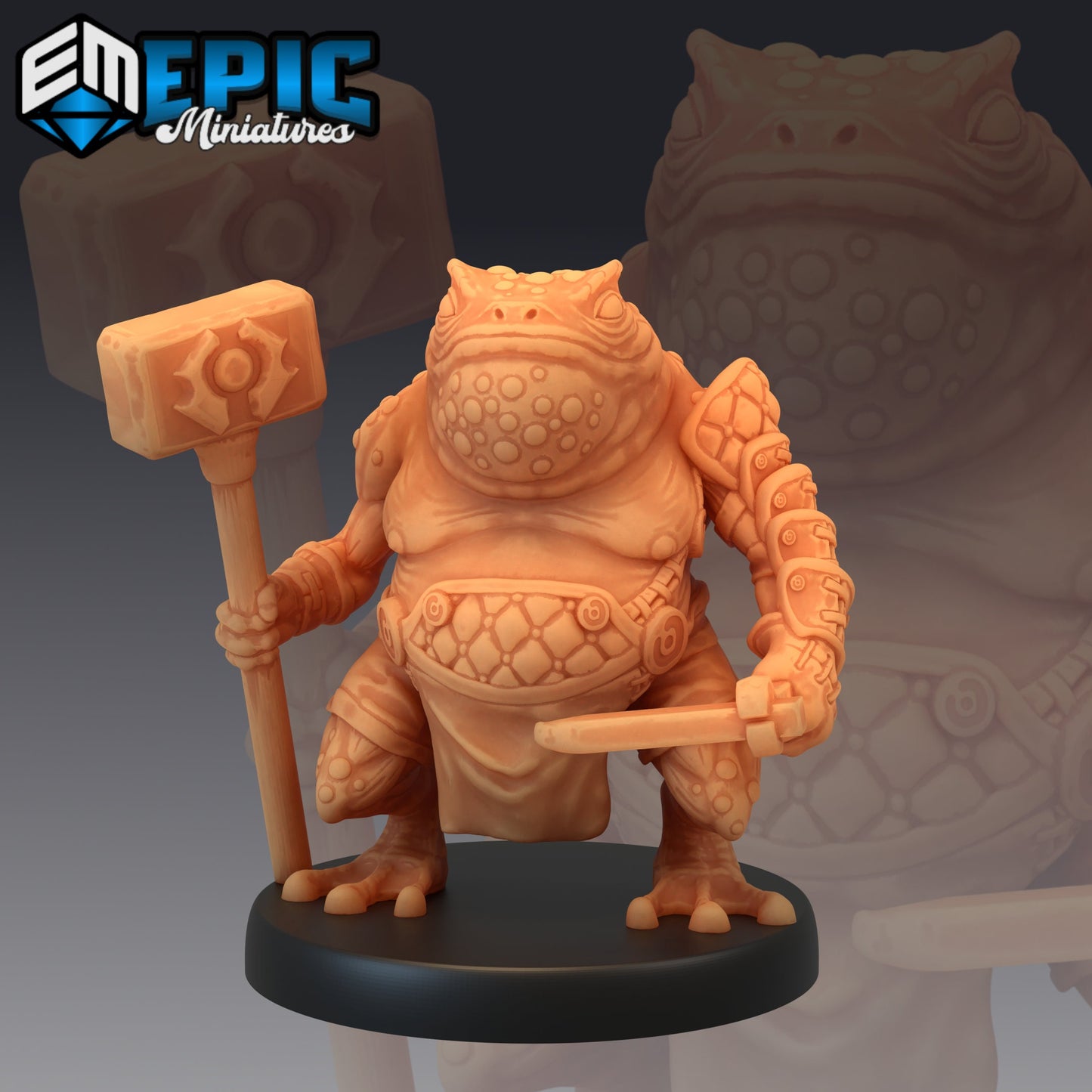 Toad Folk Set 2 (4 Variants Available) - Epic Miniatures