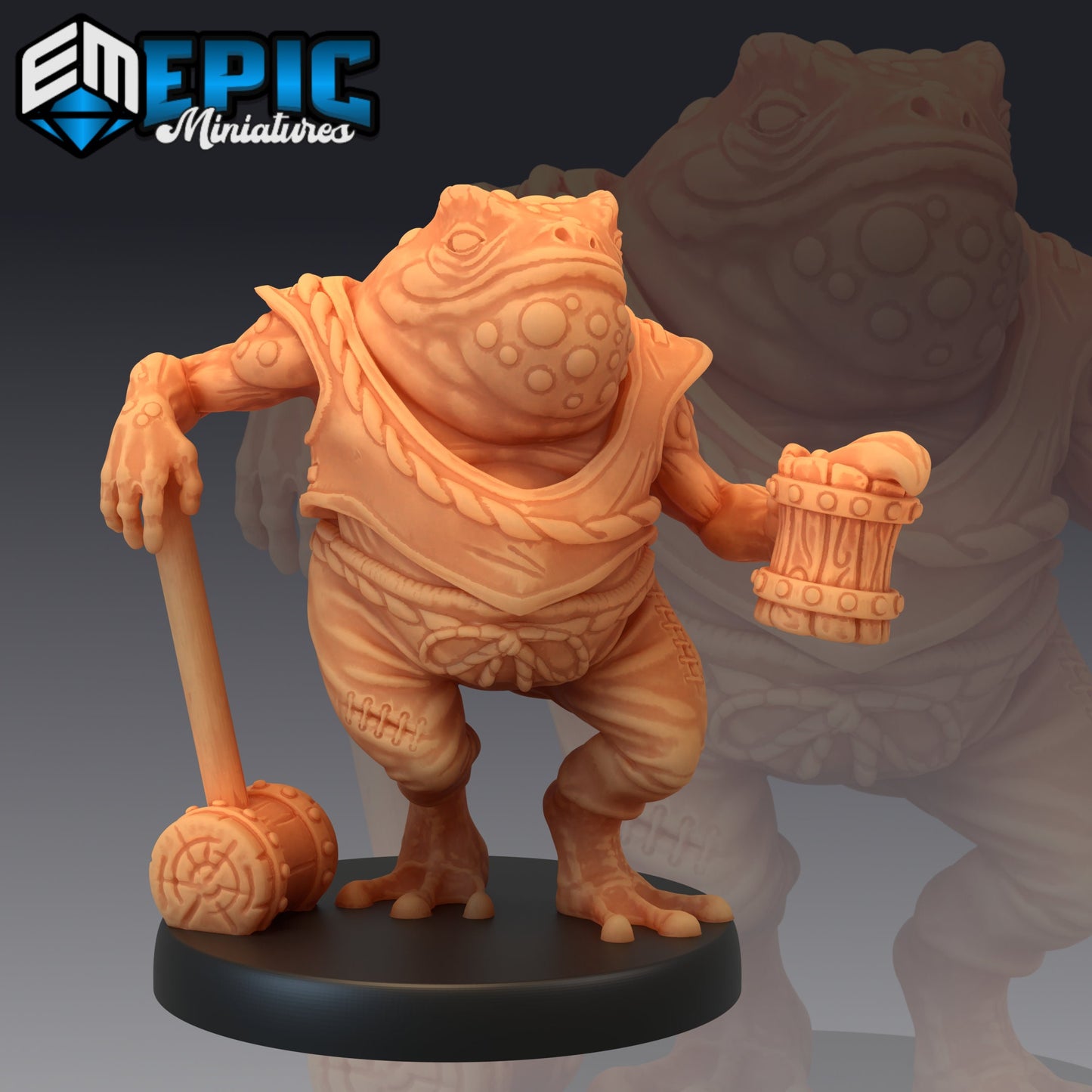 Toad Folk Set 1 (4 Variants Available) - Epic Miniatures