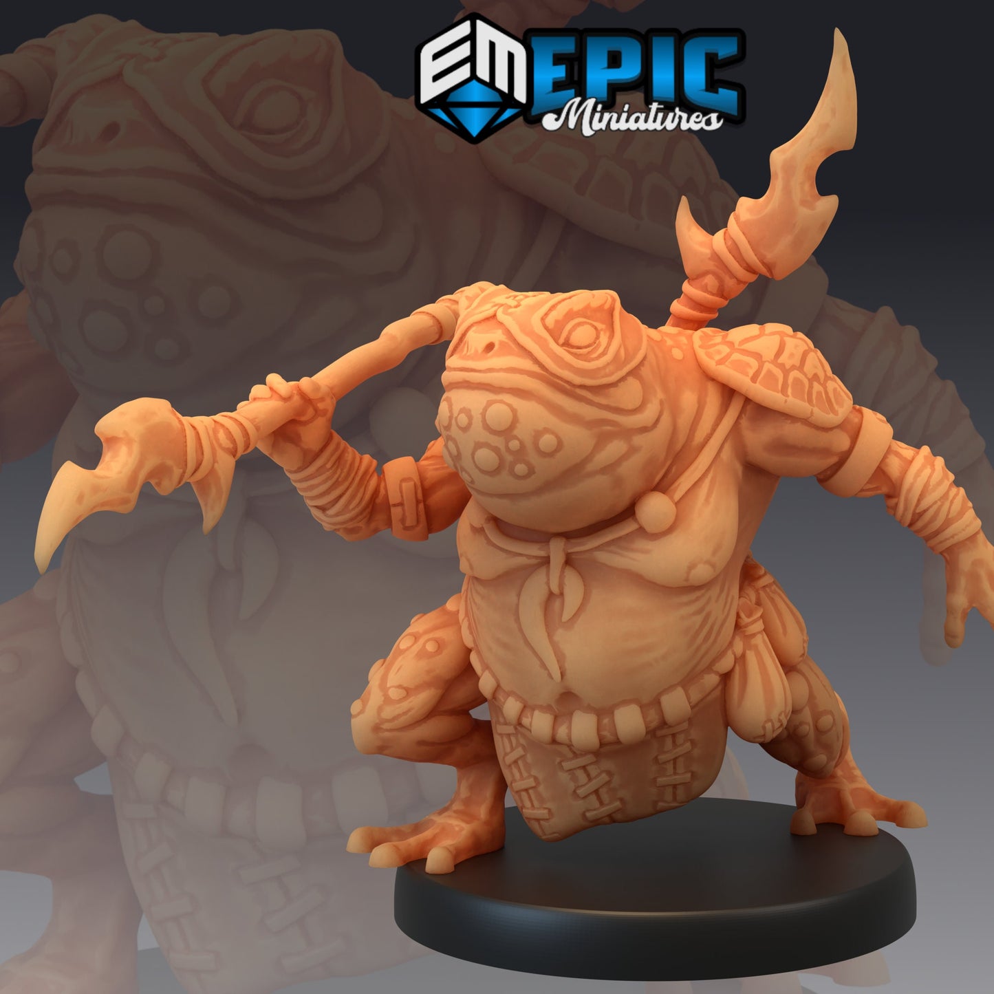 Toad Folk Set 1 (4 Variants Available) - Epic Miniatures