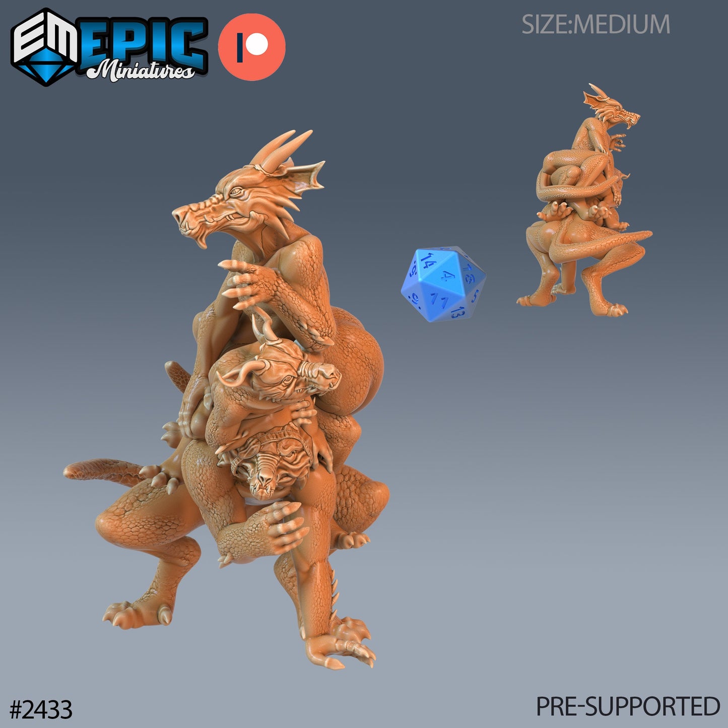 Winter Kobolds (4 Variants Available) - Epic Miniatures