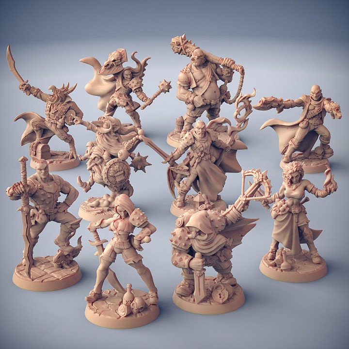Troubles in Taverns Set 1 (5 Variants Available) - Artisan Guild