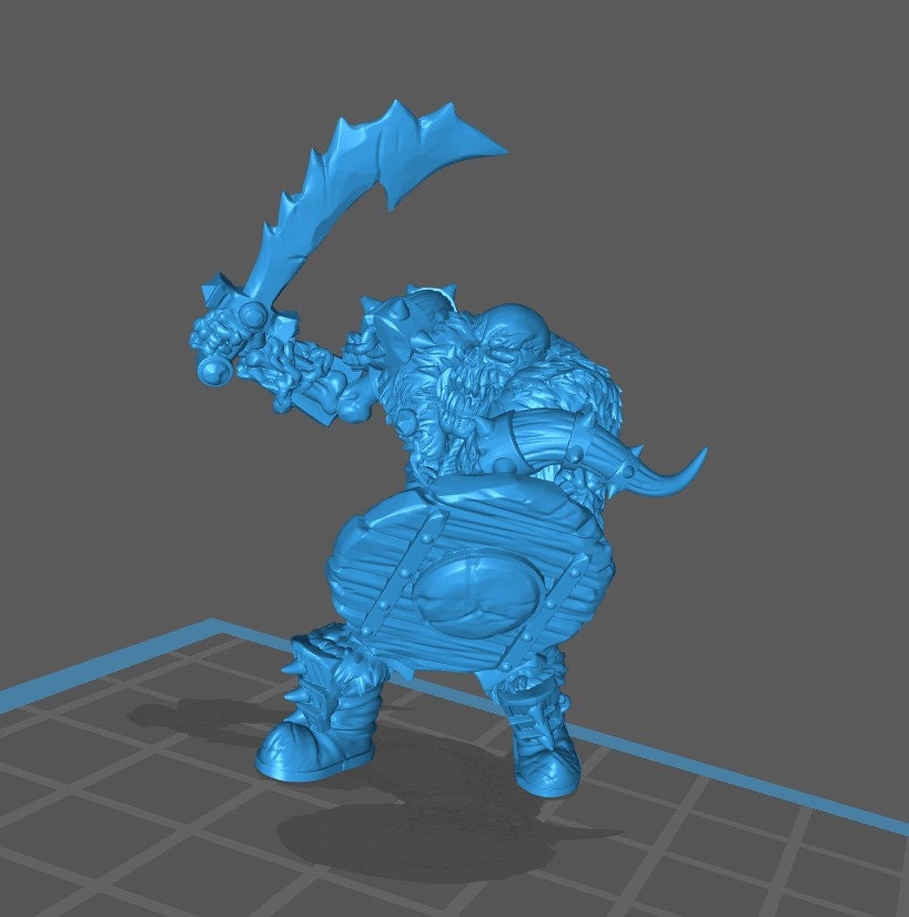 Skeleton Orc (3 Poses Available) - Brayan Nafarrate
