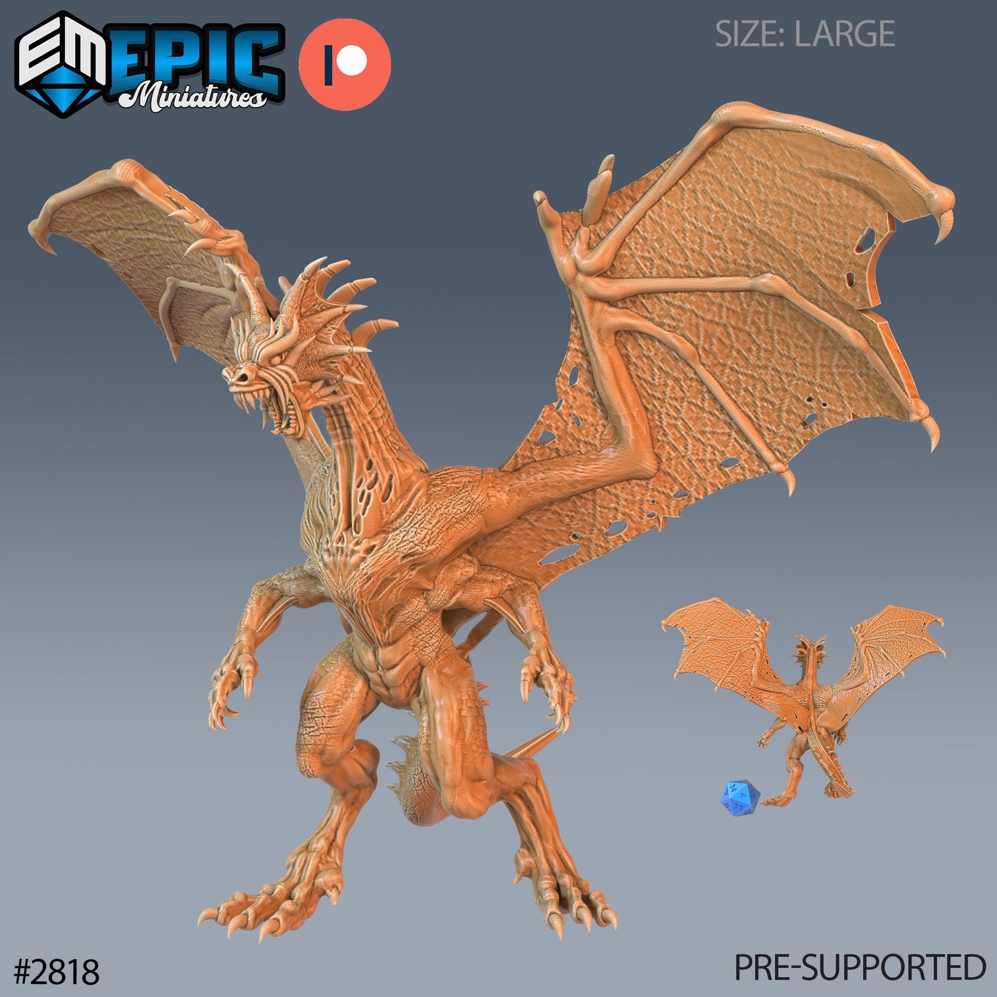 War Drake (3 Variants Available) - Epic Miniatures