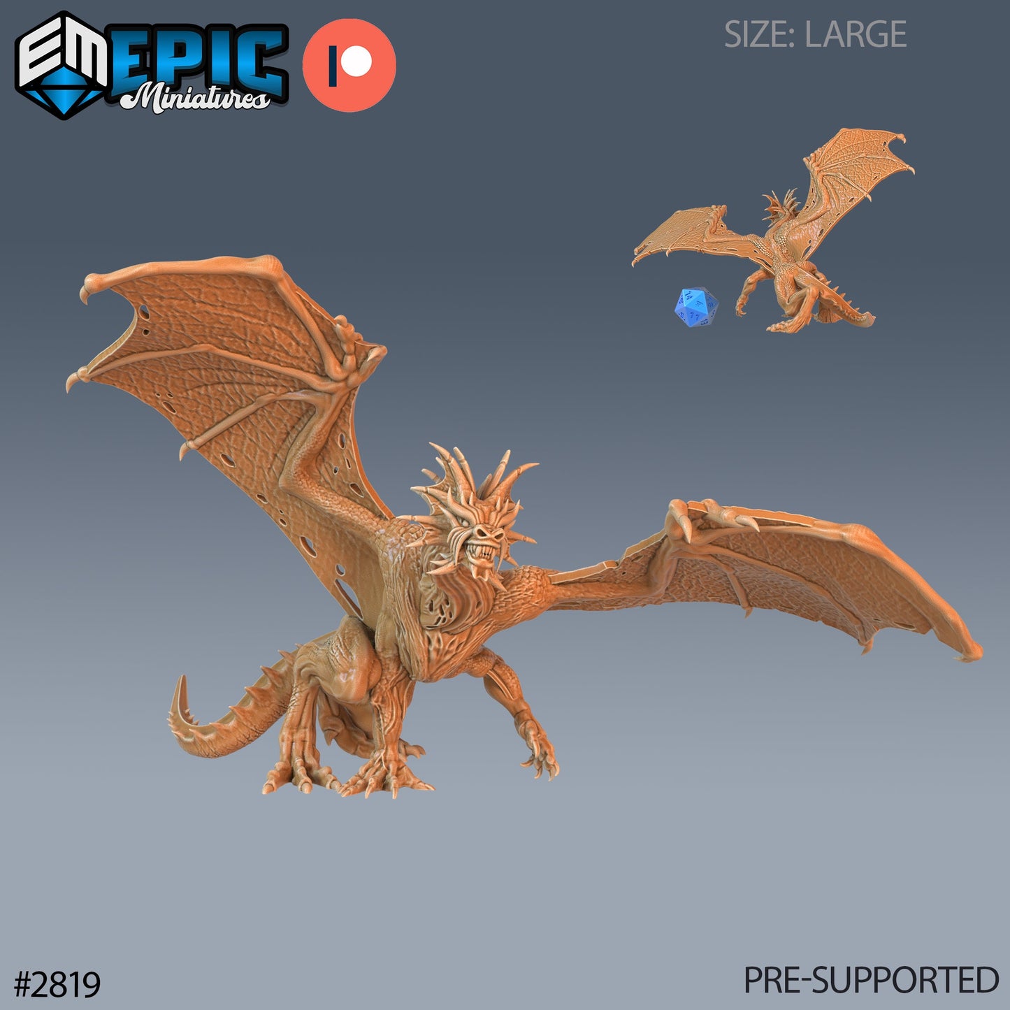 War Drake (3 Variants Available) - Epic Miniatures