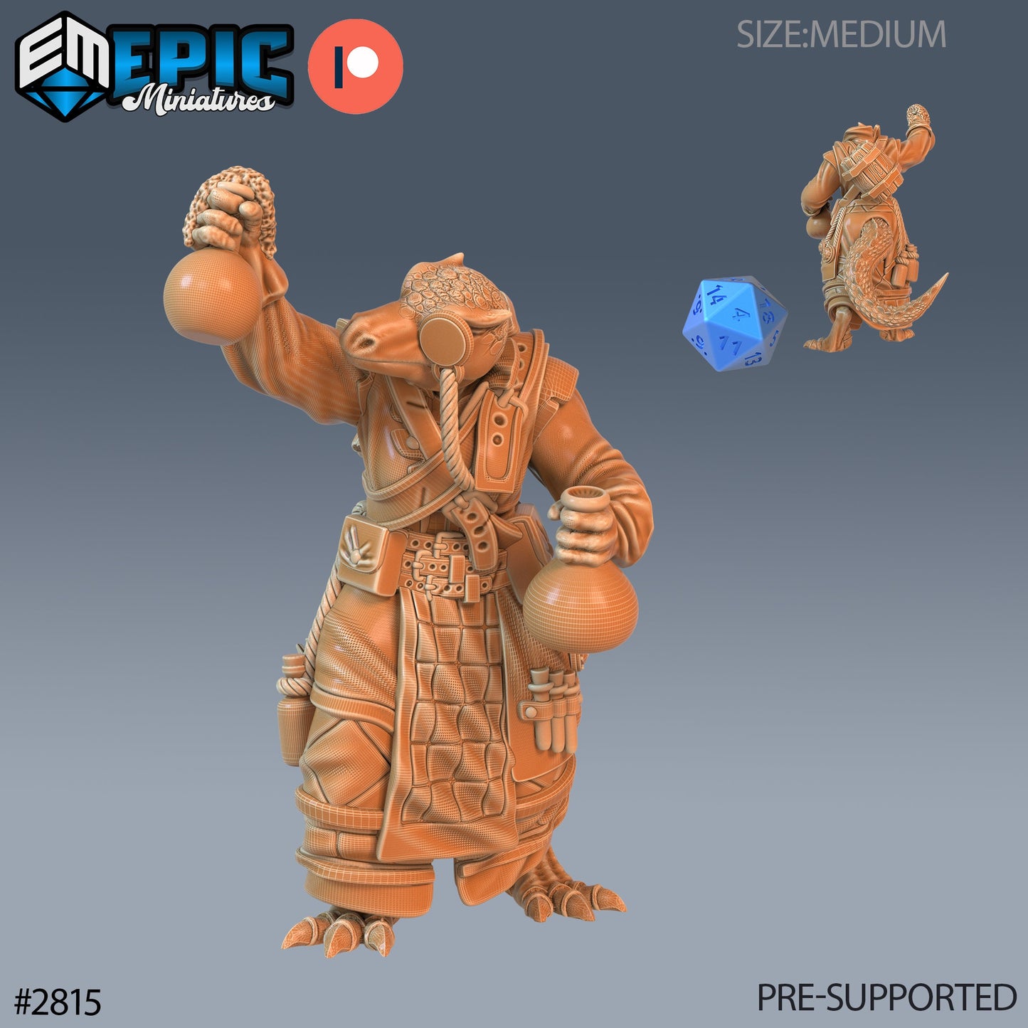 Lizardman Tribe (8 Variants Available) - Epic Miniatures