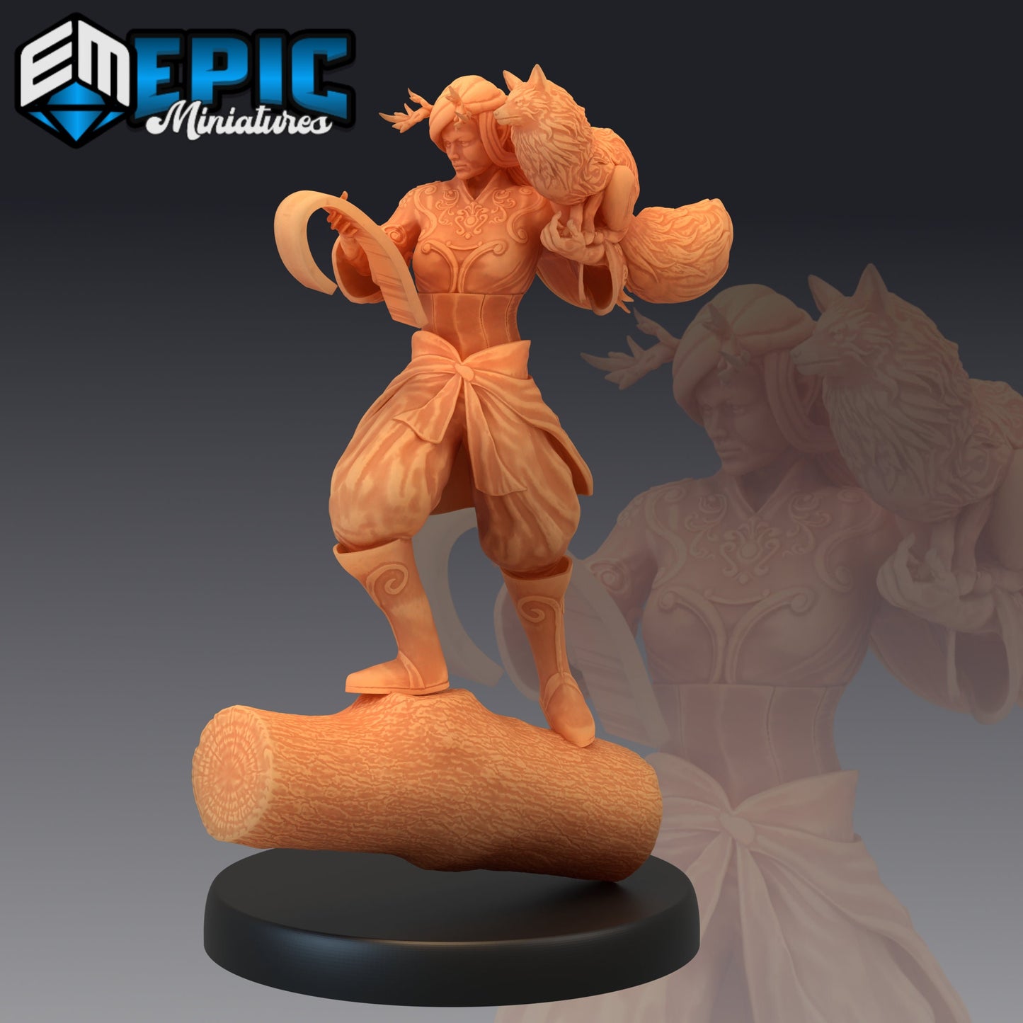 Forest Druid (3 Variants) - Epic Miniatures