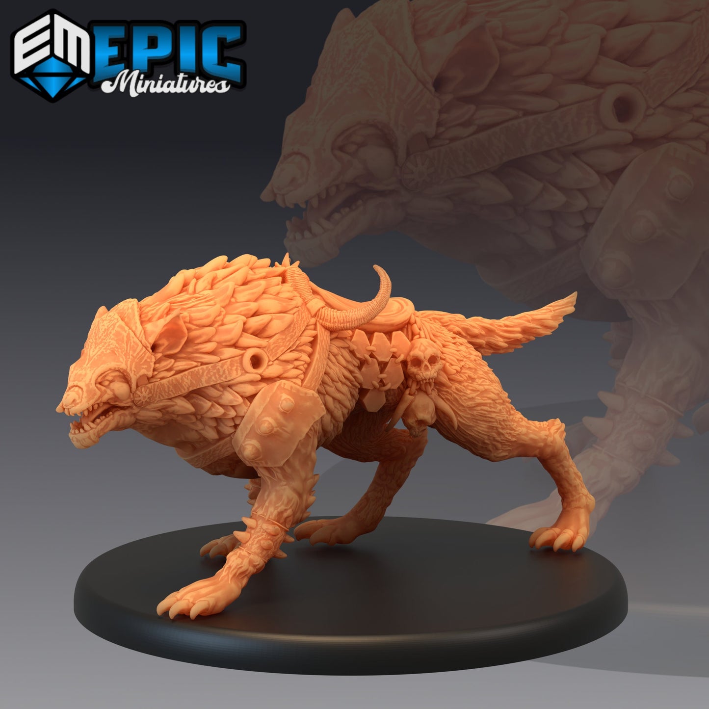 Warg (3 Variants) - Epic Miniatures
