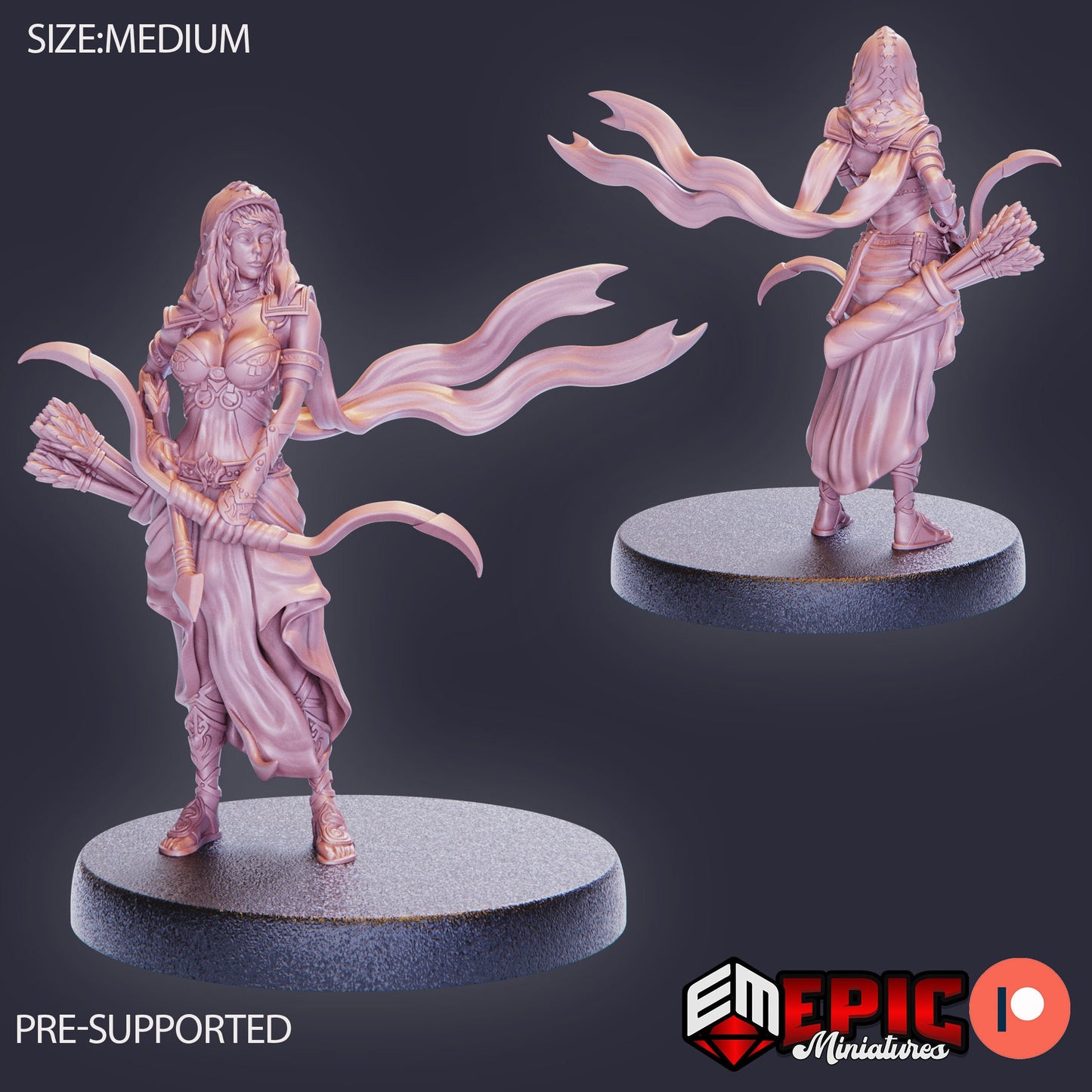 Desert Ranger (3 Variants Available) - Epic Miniatures