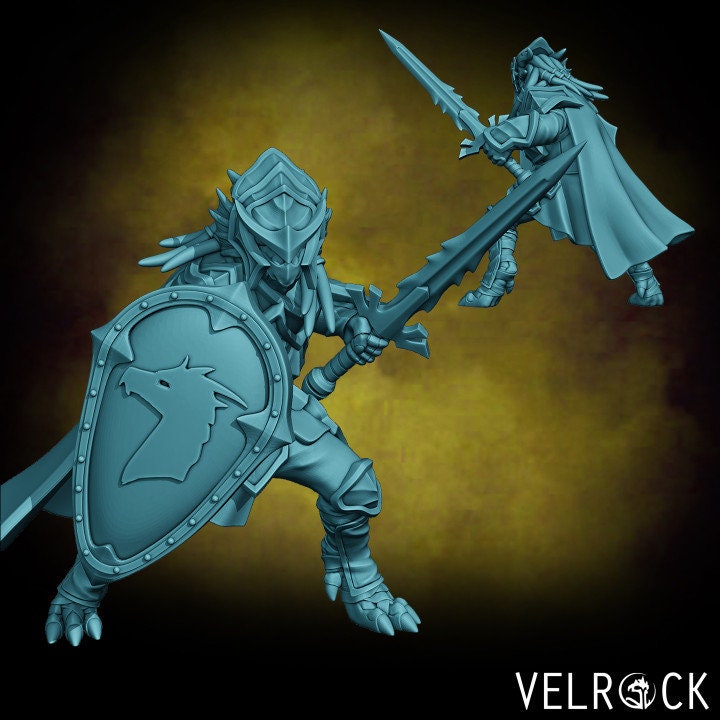 Male Dragonfolk Set 2 (5 Variants) - Velrock
