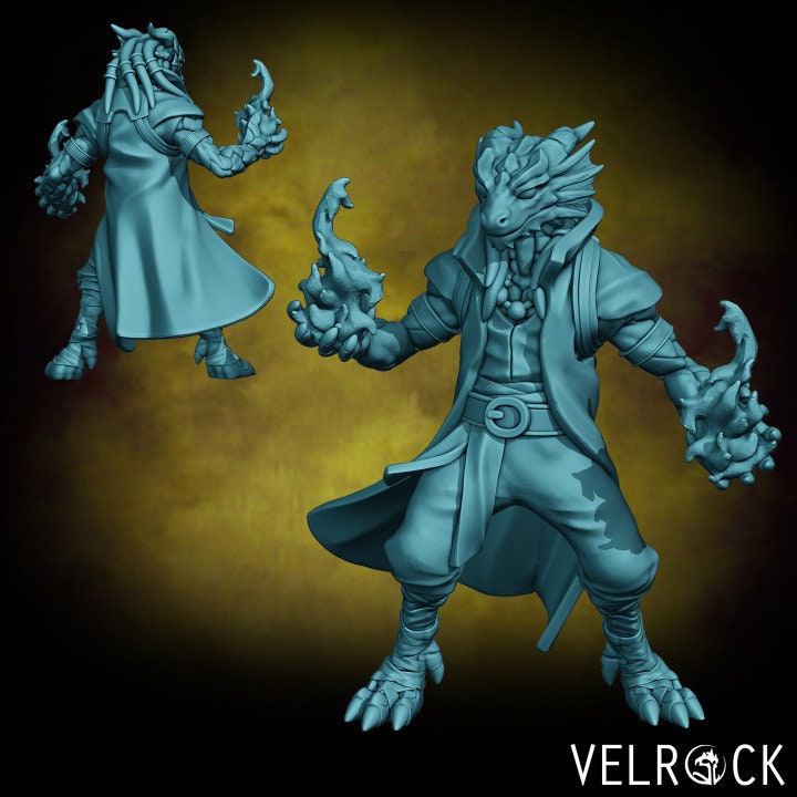 Male Dragonfolk Set 2 (5 Variants) - Velrock