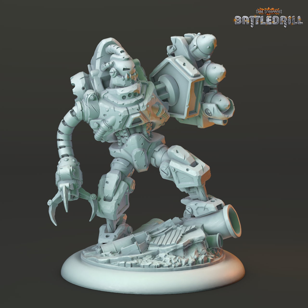 Gunner and Flametro (Mineggler Faction) (2 Variants Available) - Hexy Studios