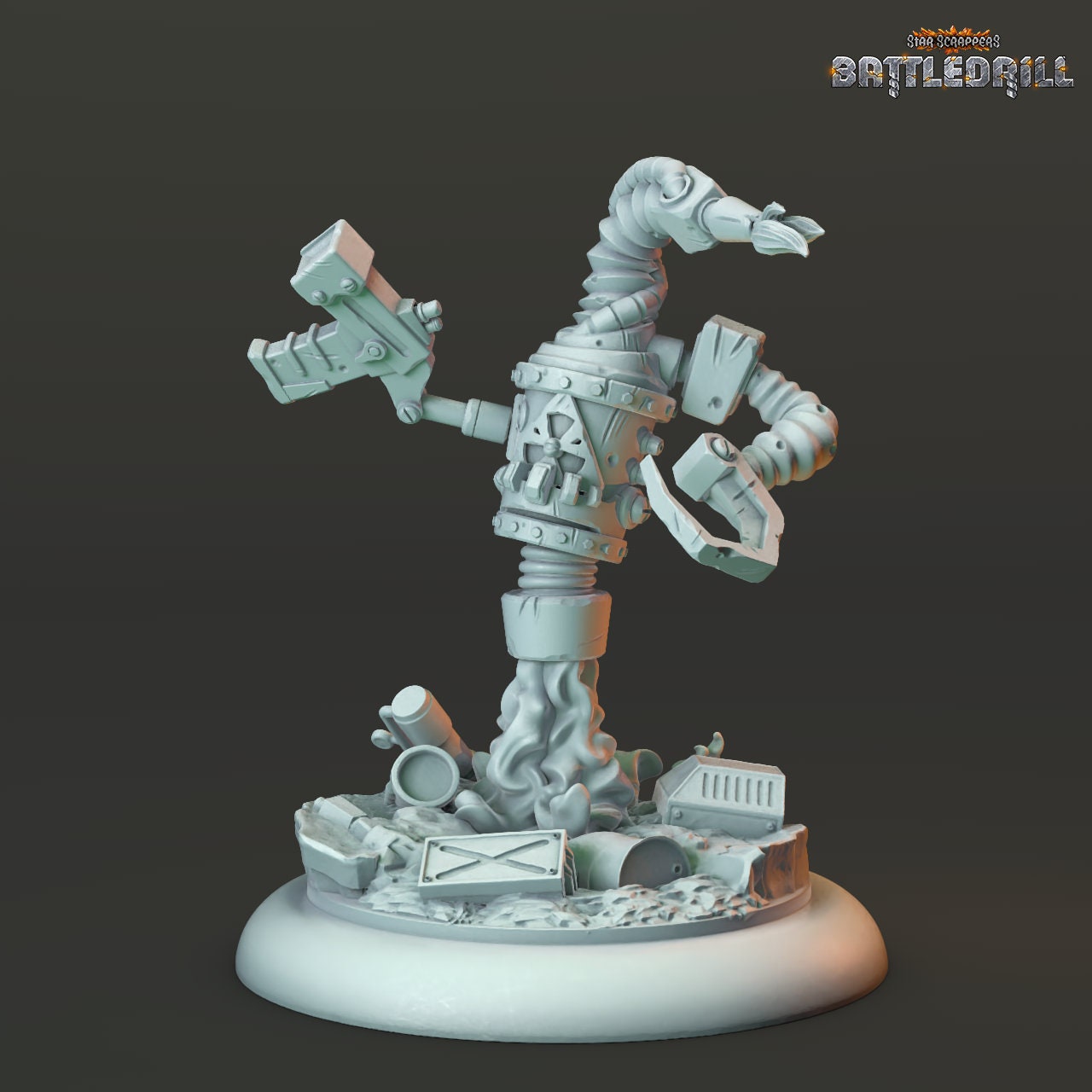 Gunner and Flametro (Mineggler Faction) (2 Variants Available) - Hexy Studios