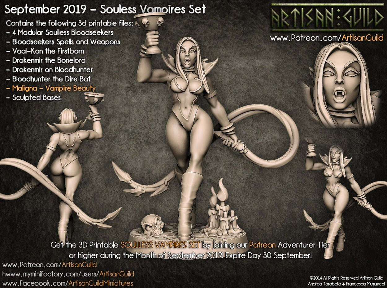 Maligna, Vampire Beauty - Artisan Guild