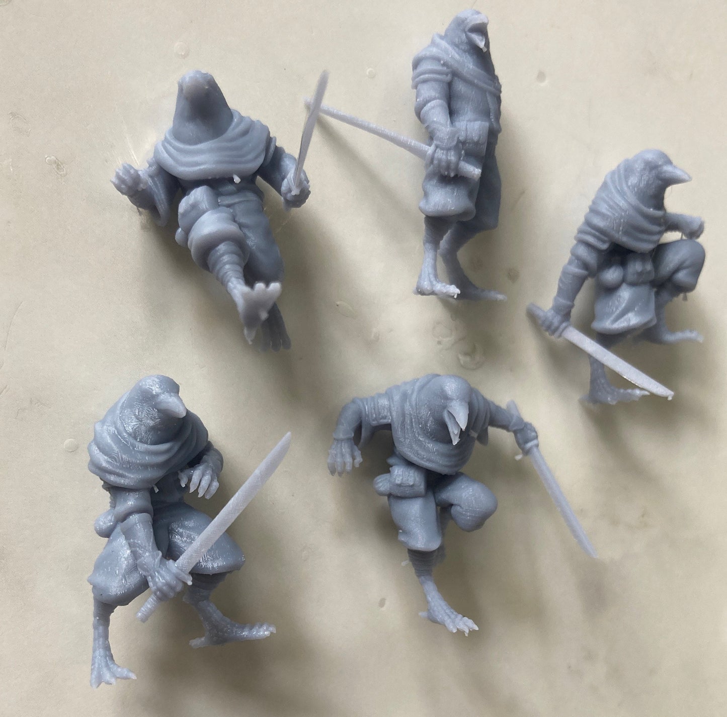 Ravenfolk - Sword (5 Variants Available) - Dragon Trapper's Lodge