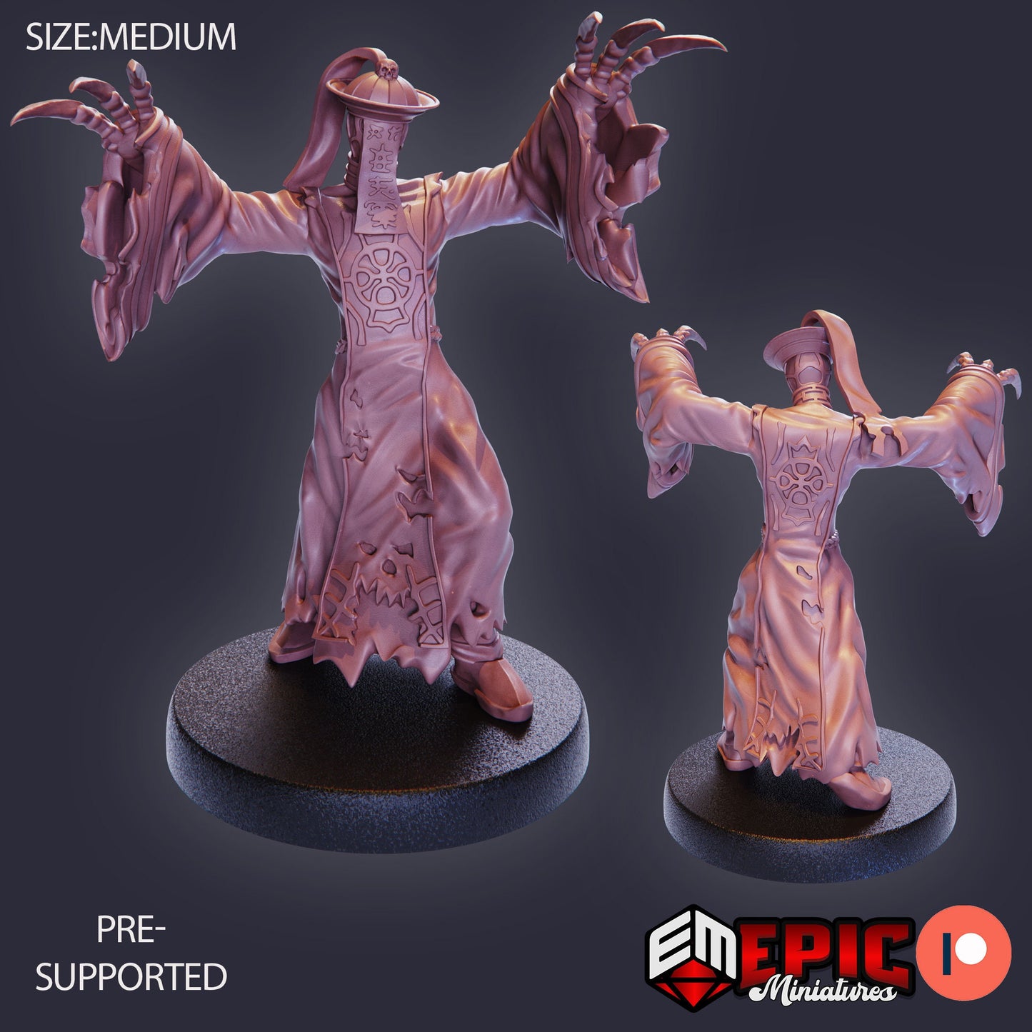 Xiangshi - Male (3 Variants) - Epic Miniatures