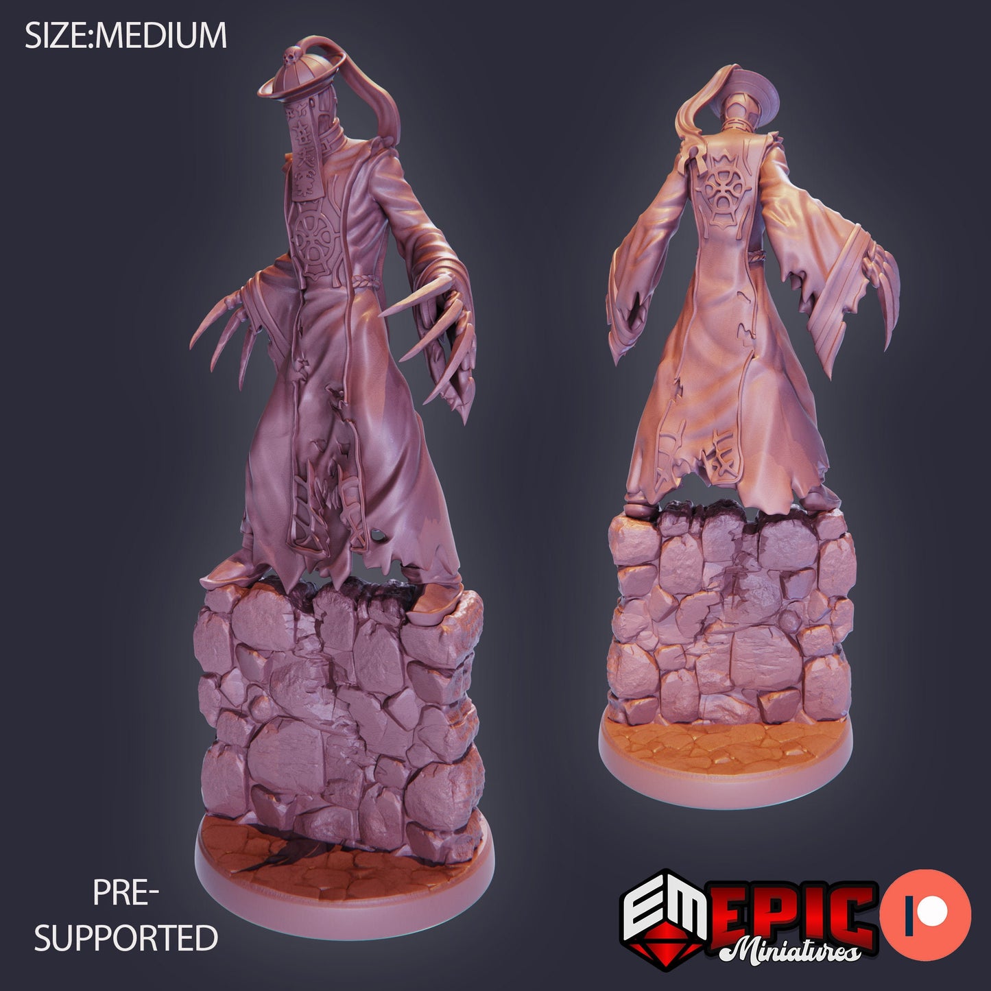 Xiangshi - Male (3 Variants) - Epic Miniatures