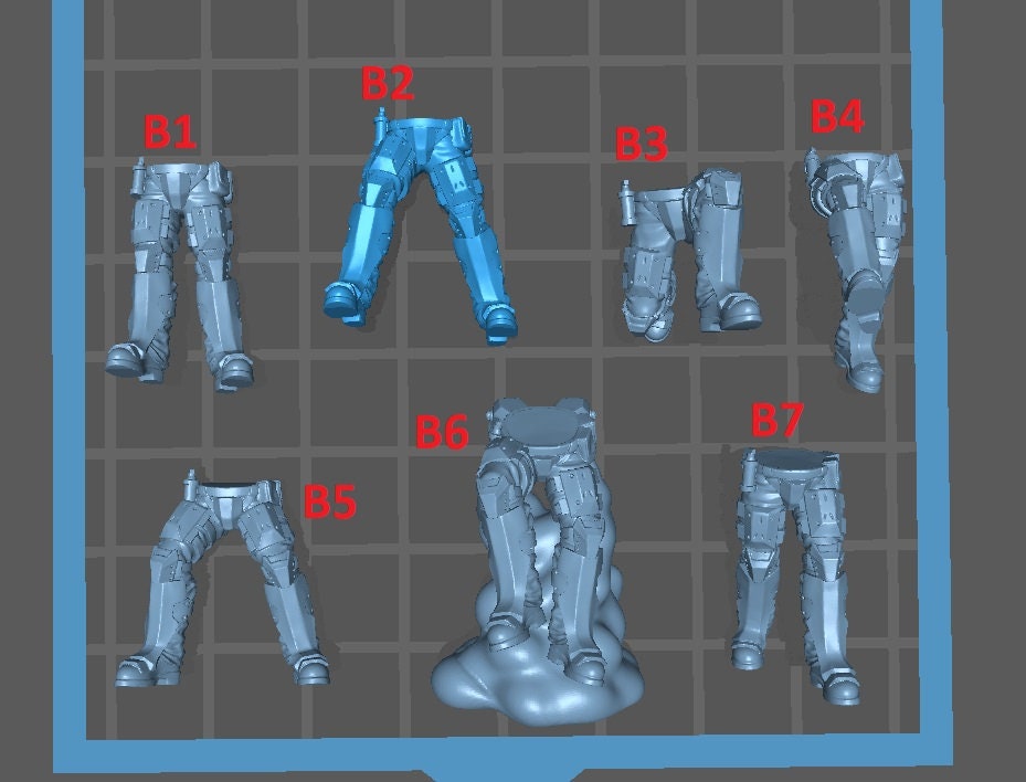 Volk Troopers - Modular Kit - Print Minis