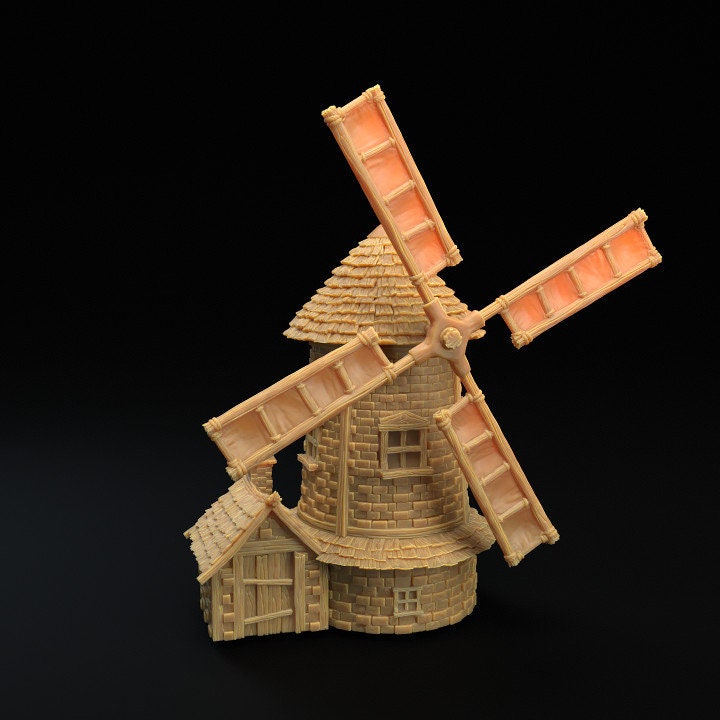 Windmill Mimic Dragon (2 Variants Available) - Dragon Trapper's Lodge