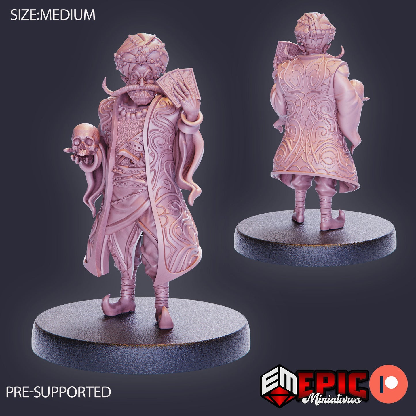 Shady Fortune Teller (3 Variants Available) - Epic Miniatures
