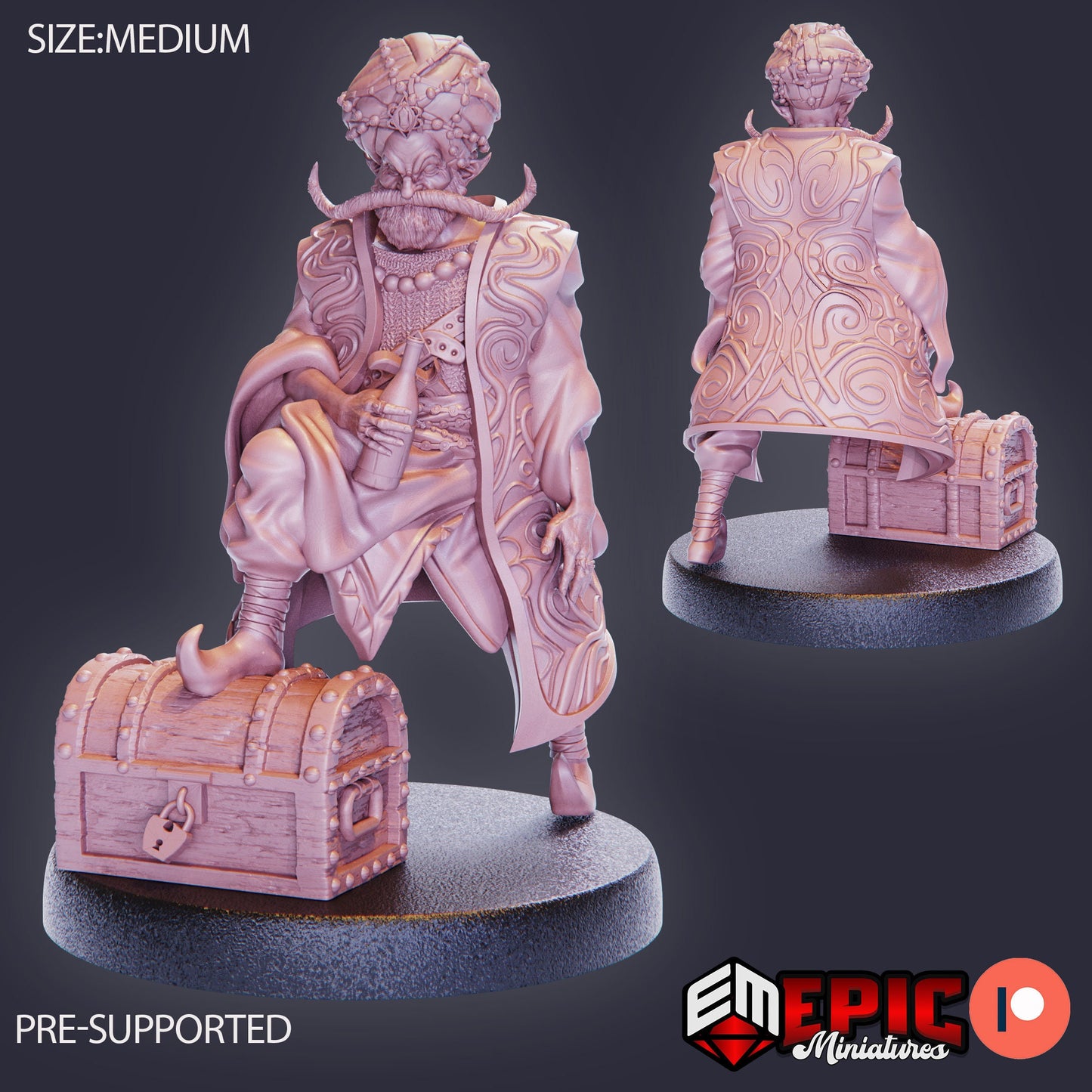 Shady Fortune Teller (3 Variants Available) - Epic Miniatures