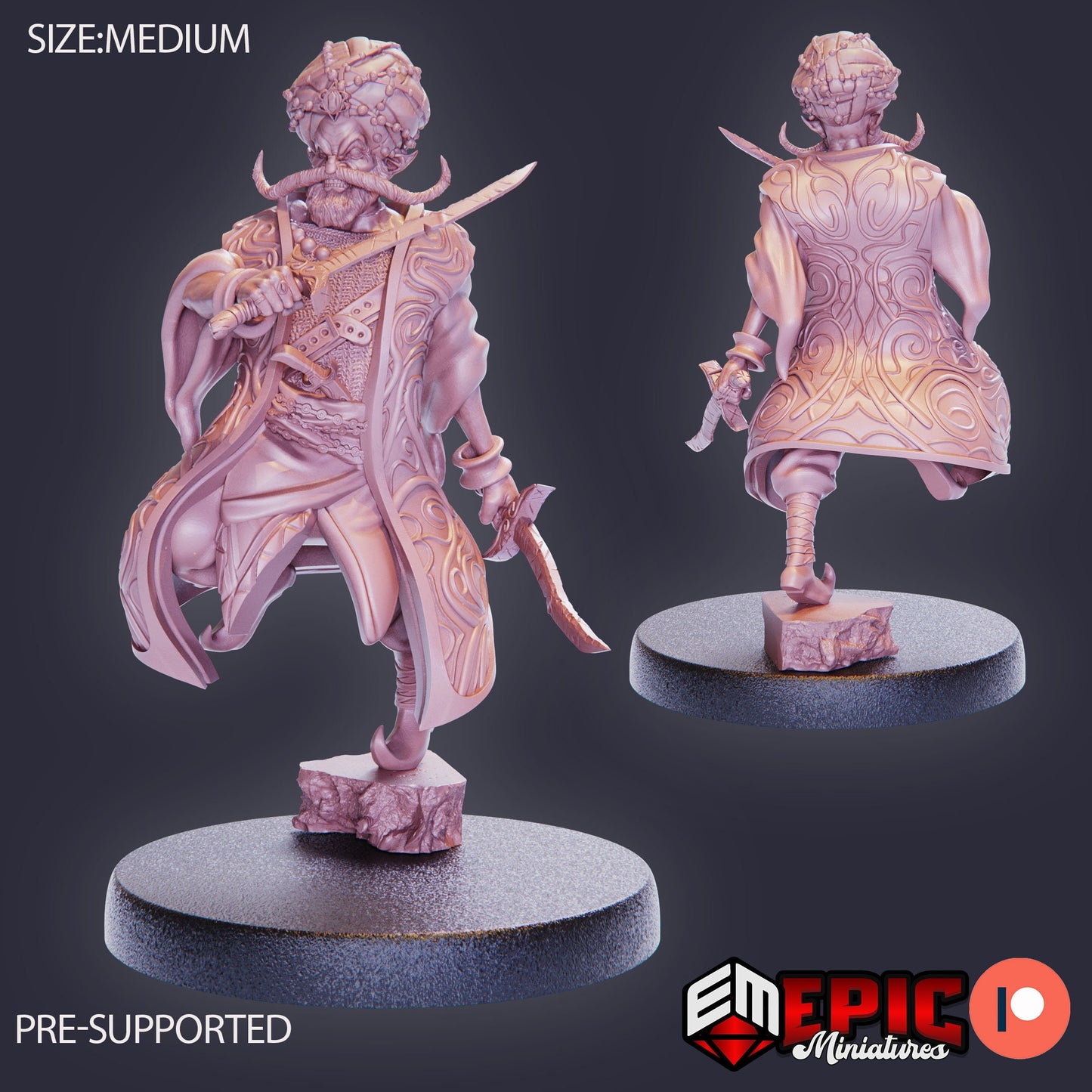 Shady Fortune Teller (3 Variants Available) - Epic Miniatures