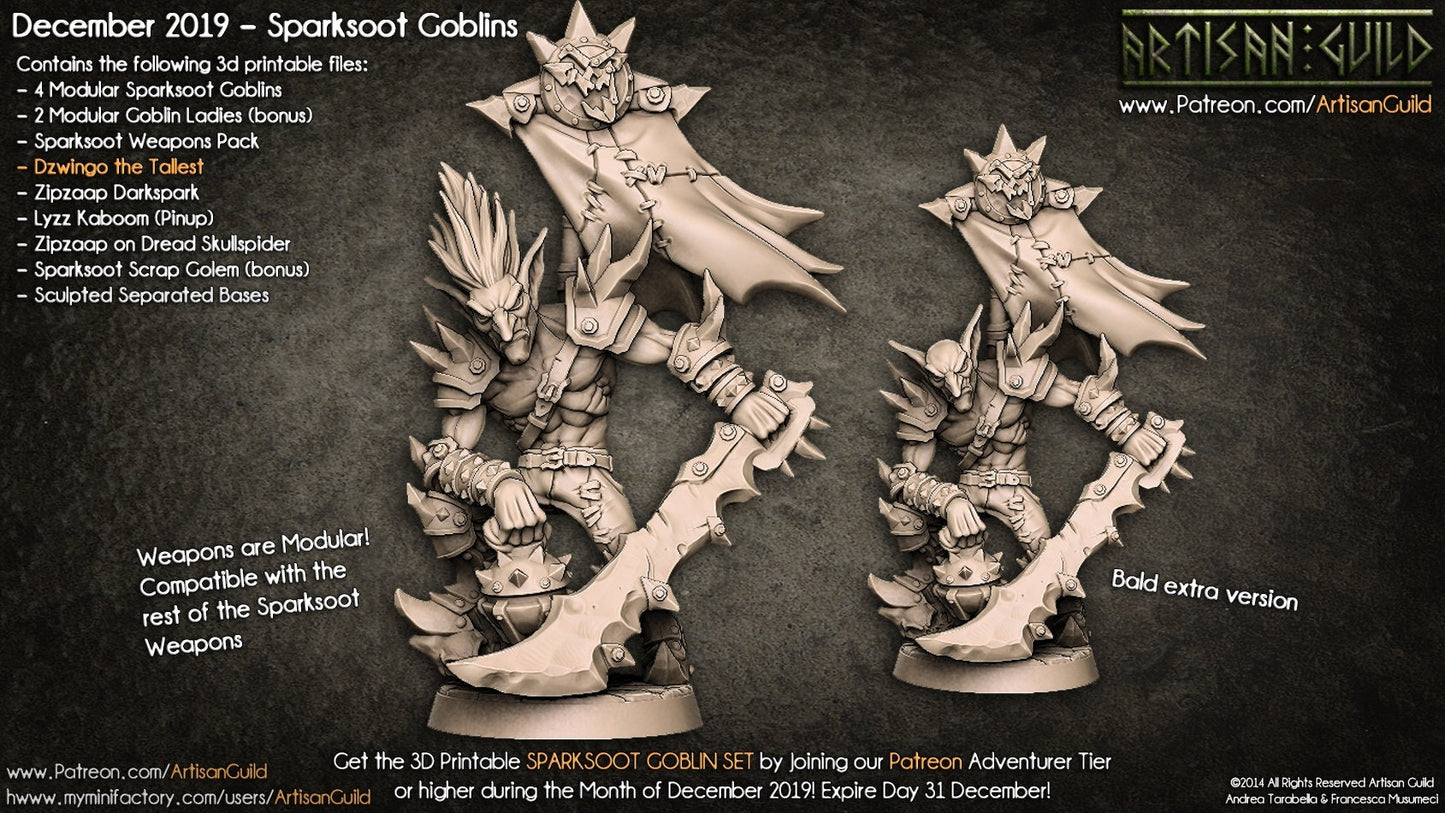Dzwingo the Tallest (2 Variants Available) - Artisan Guild