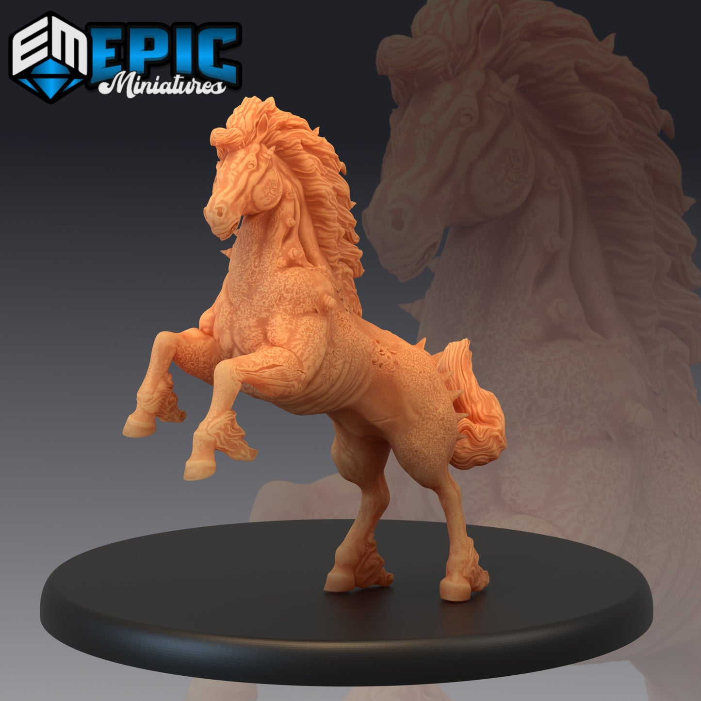 Epic Horse (2 Variants) - Epic Miniatures