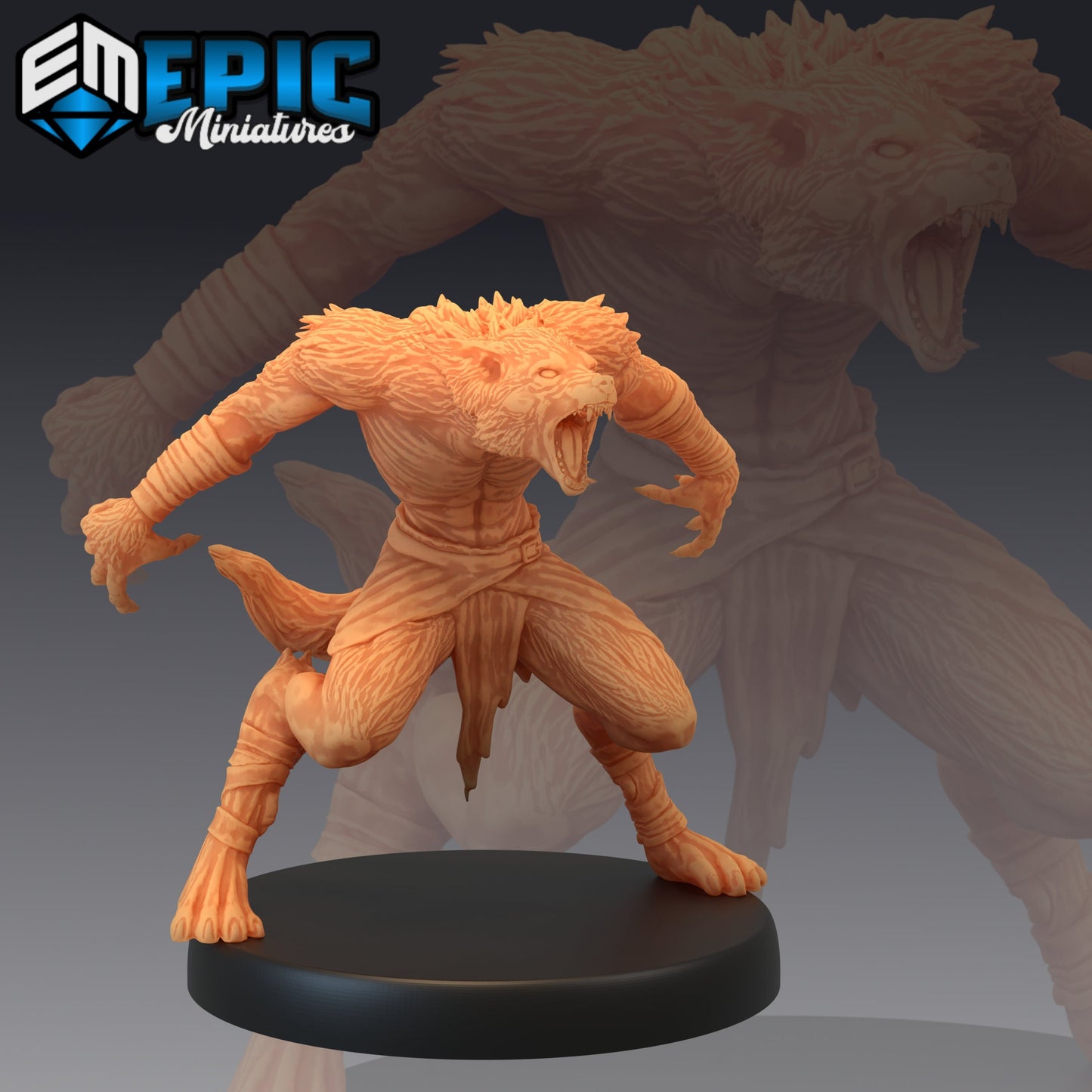 Jackalwere (3 Variants) - Epic Miniatures