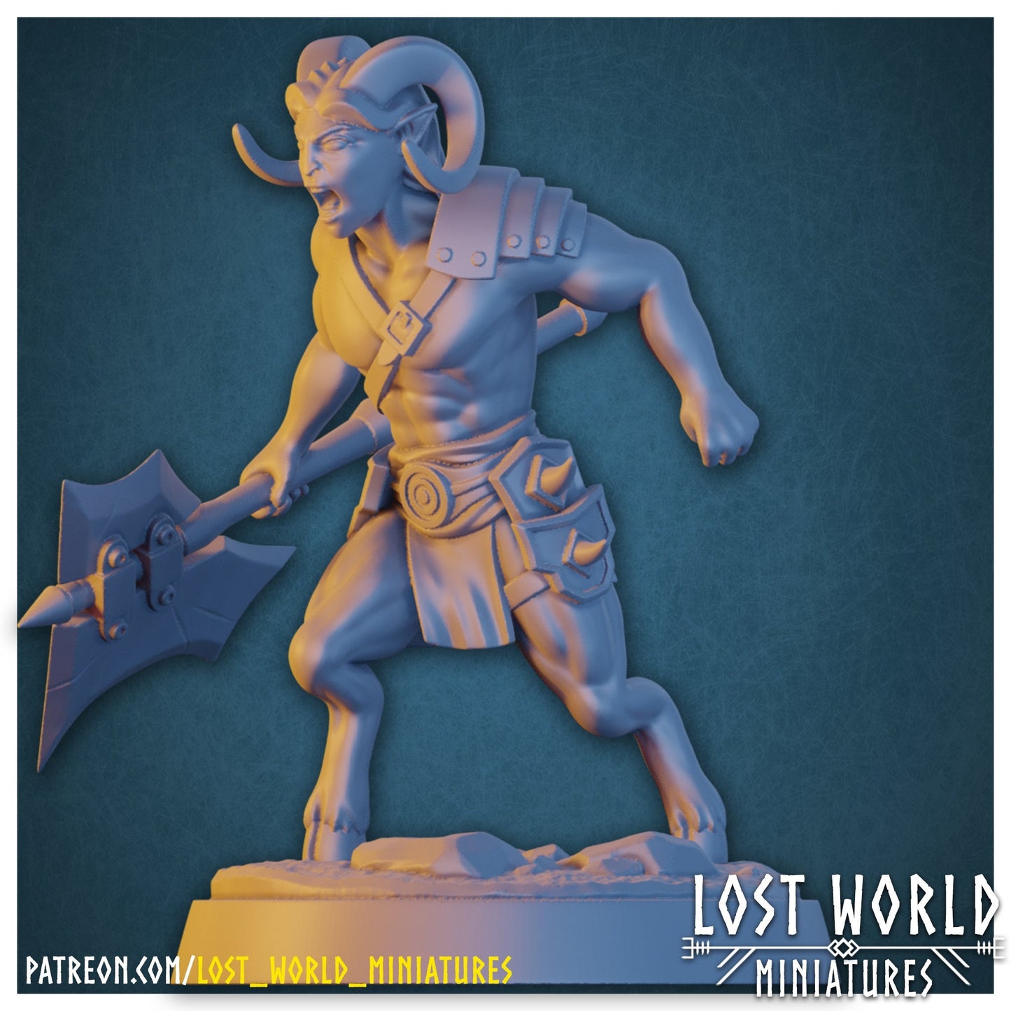 Satyr (7 Variants Available) - Lost World Miniatures