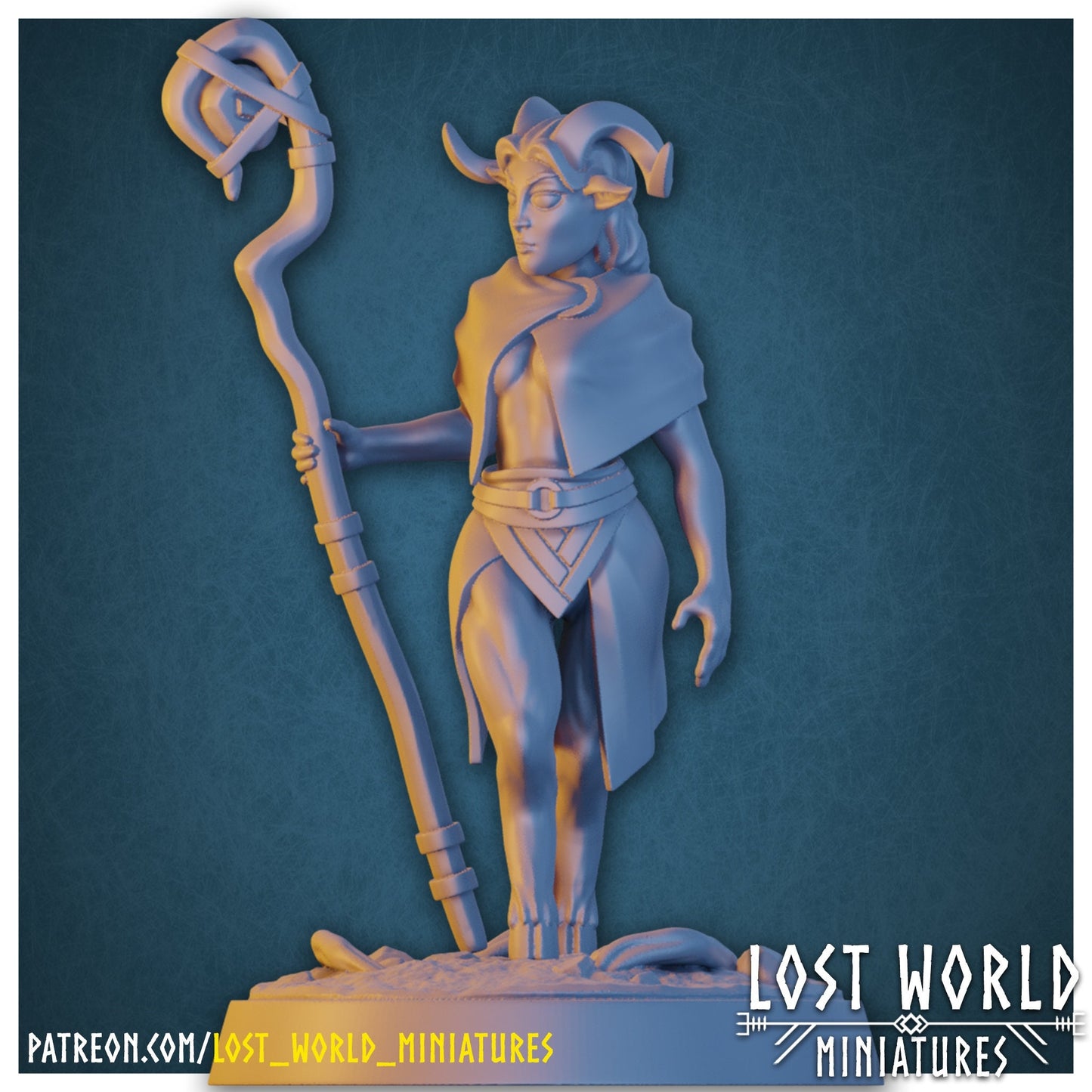 Satyr (7 Variants Available) - Lost World Miniatures