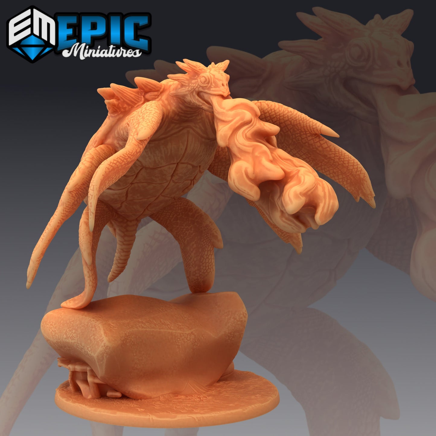 Giant Sea Turtle (3 Variants Available) - Epic Miniatures