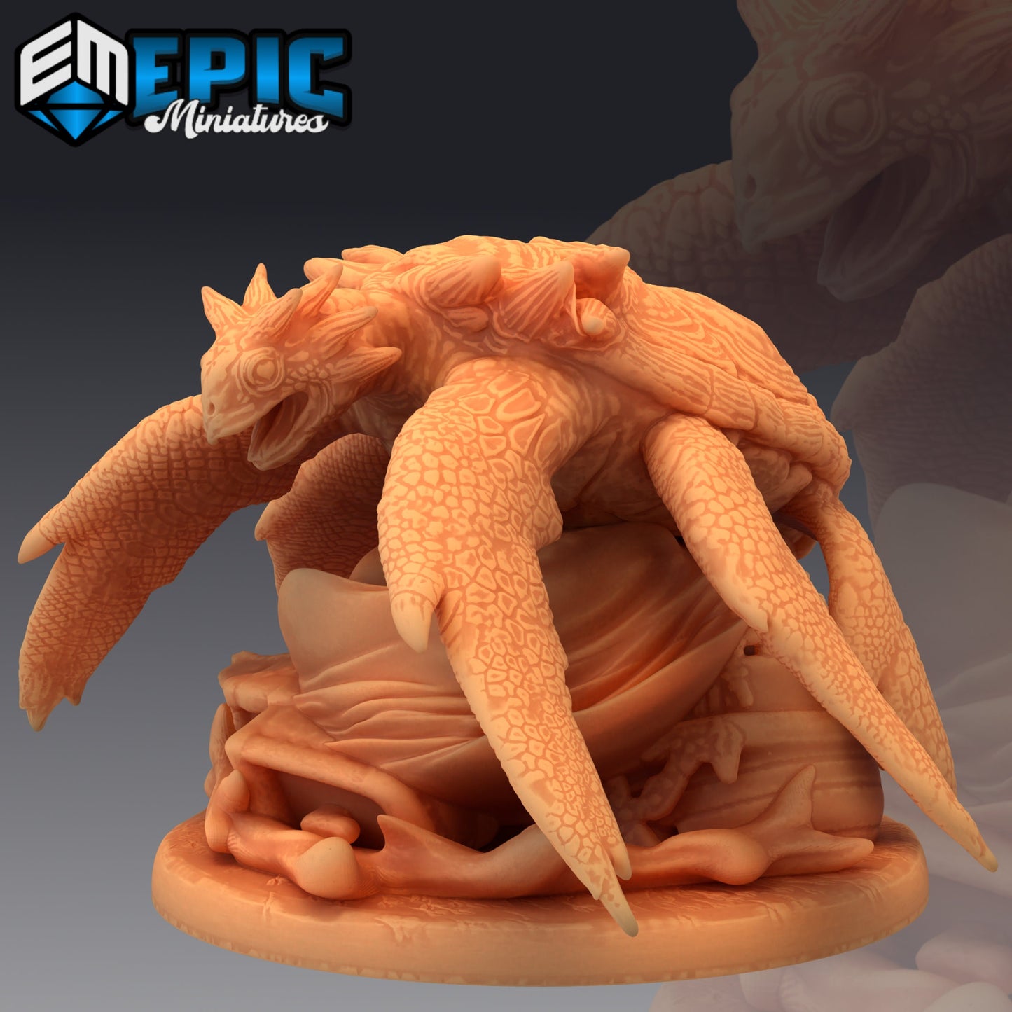 Giant Sea Turtle (3 Variants Available) - Epic Miniatures