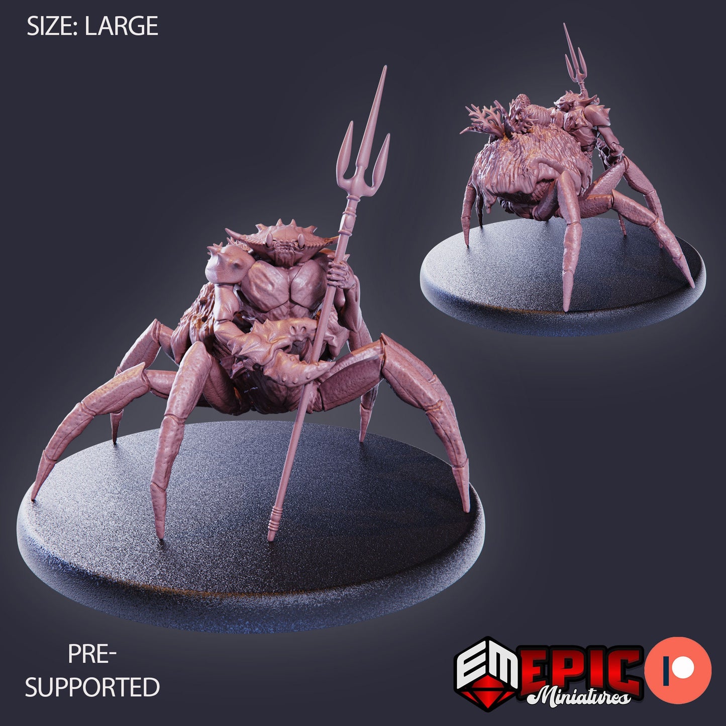 Crab People (3 Variants Available) - Epic Miniatures