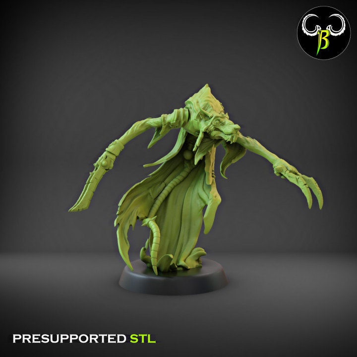 Sneaky Stabber Melee Squad Set 2 (5 Variants) - Clay Beast Creations