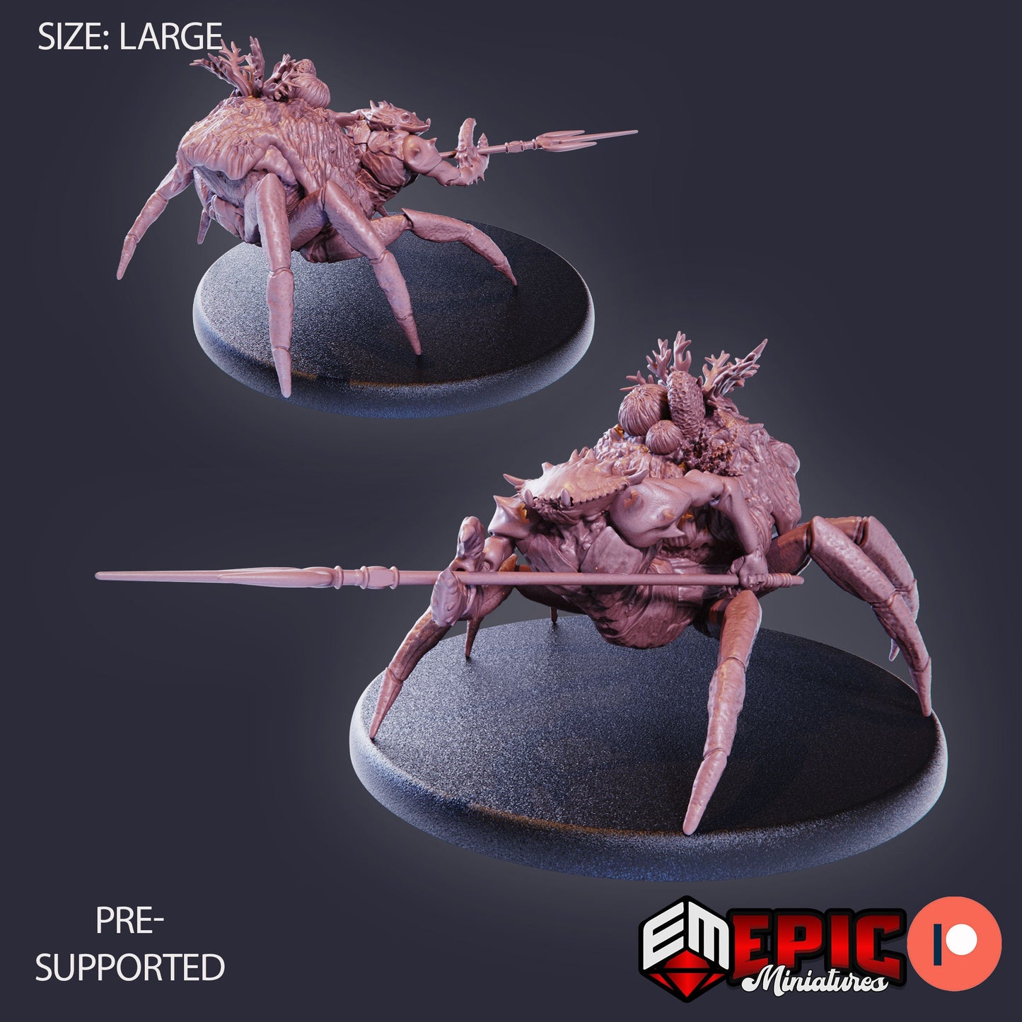 Crab People (3 Variants Available) - Epic Miniatures