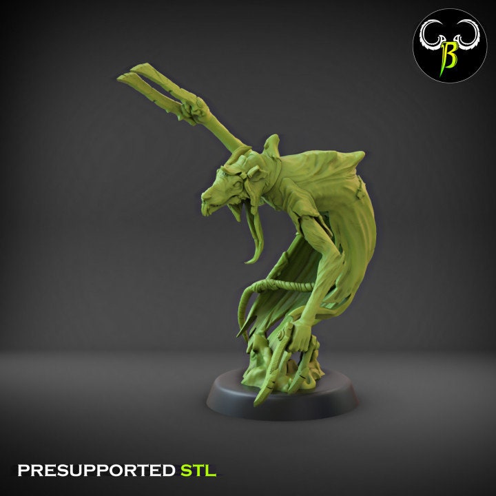 Sneaky Stabber Melee Squad Set 1 (5 Variants) - Clay Beast Creations