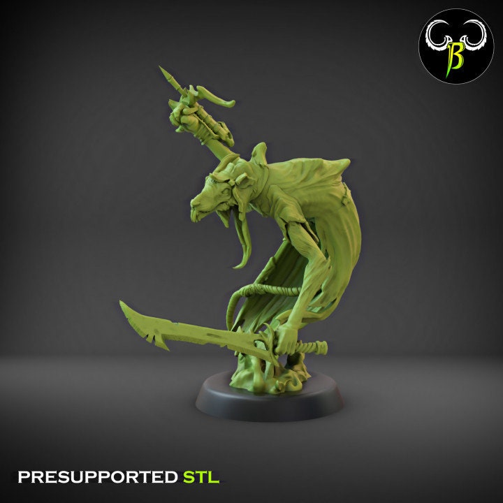 Sneaky Stabber Distance Squad Set 1 (5 Variants) - Clay Beast Creations