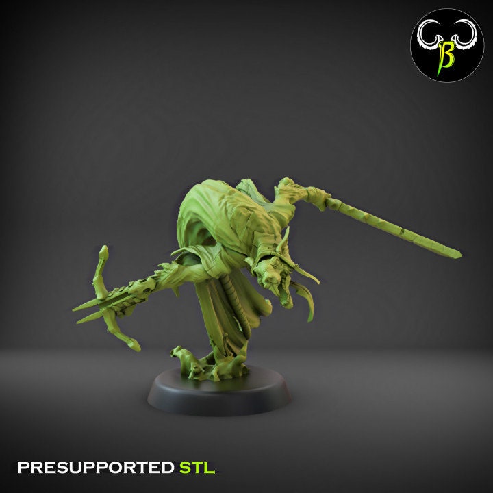 Sneaky Stabber Distance Squad Set 1 (5 Variants) - Clay Beast Creations