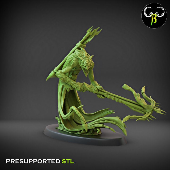 Silent Executioner (6 Variants Available) - Clay Beast Creations