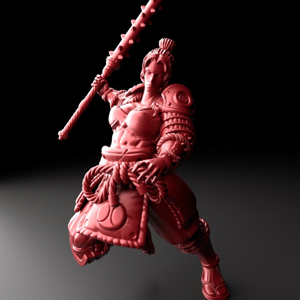 Raider Samurai (3 Poses Available) - Brayan Nafarrate