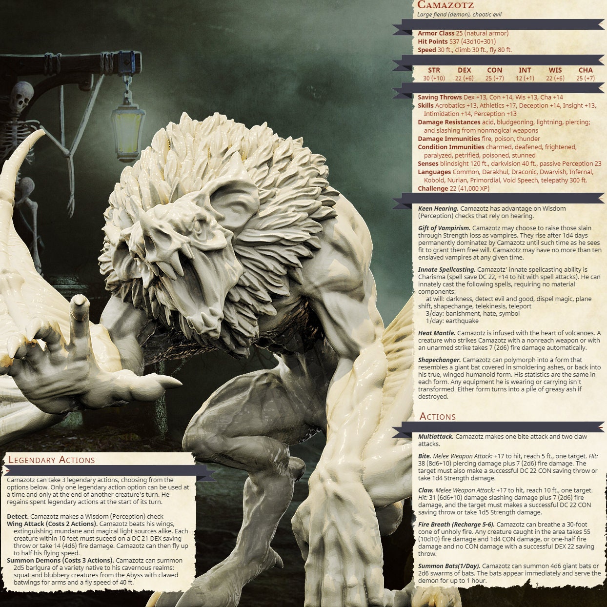 Camazotz (3 Poses Available) - Brayan Nafarrate